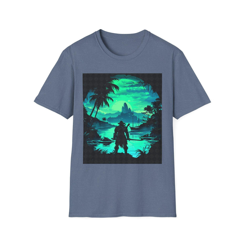 Adventure Awaits Graphic Tee, Perfect for Nature Lovers, Unisex Softstyle T-Shirt, Outdoor Vibes, Great for Hiking, Gift for Travel  t-shirt