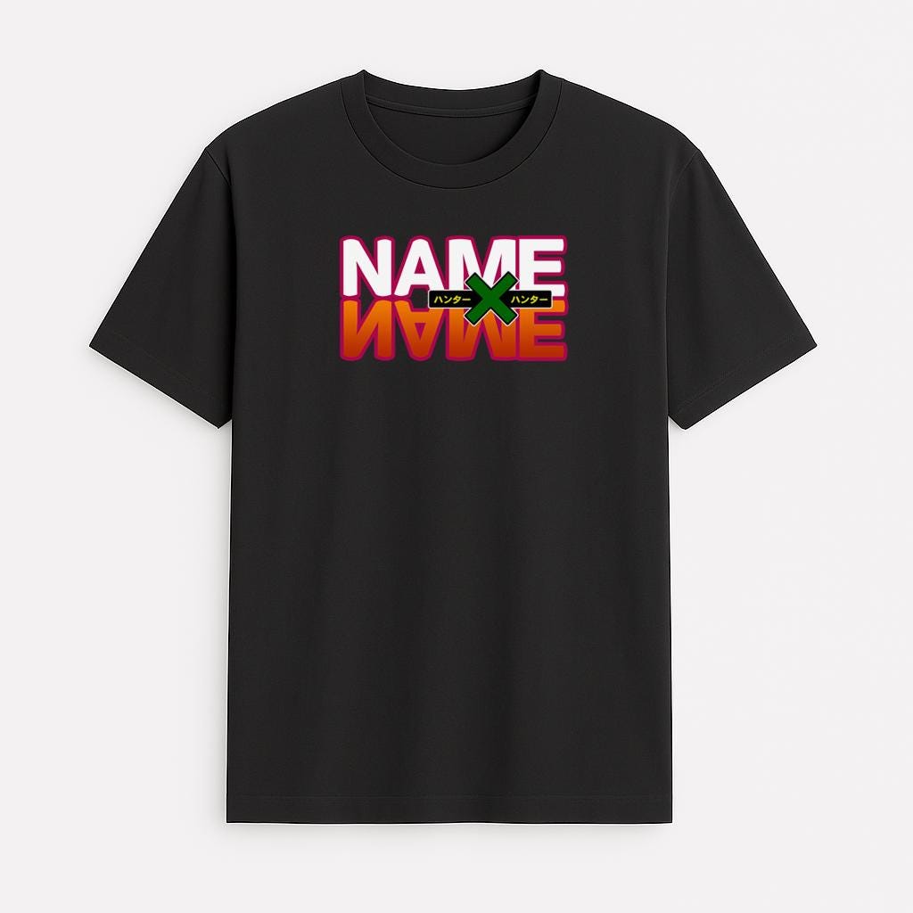 HxH Anime Custom T-Shirt - (Free Previews - Message us)