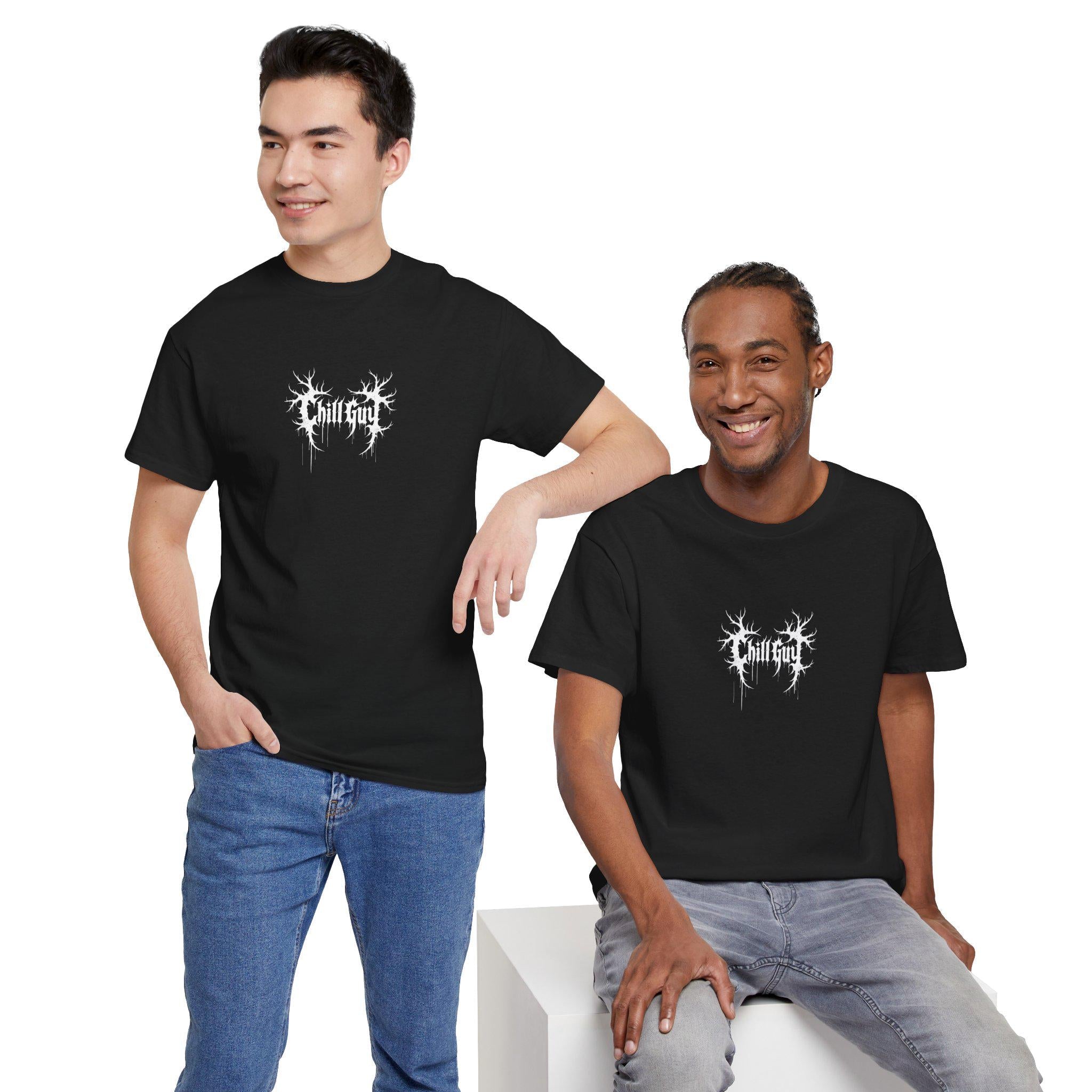 Chill Guy Shirt -  Unisex Cotton Tee - Funny Shirts, Goth Metal Hip Hop Shirt, Sarcastic Gothic Shirt