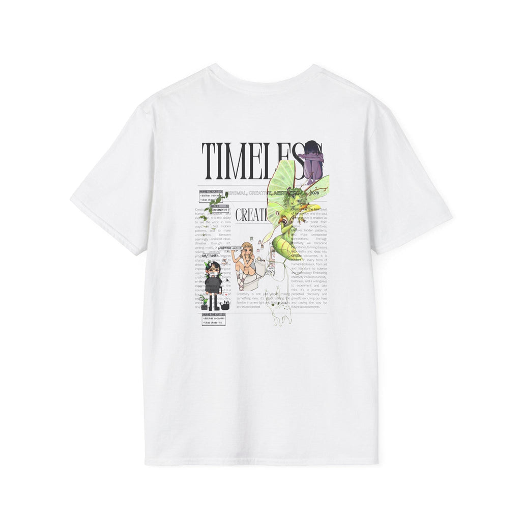 Timeless, Fairy, Unisex Softstyle T-Shirt with Creative Design, Perfect for Casual Outings, , Summer Wardrobe Essential