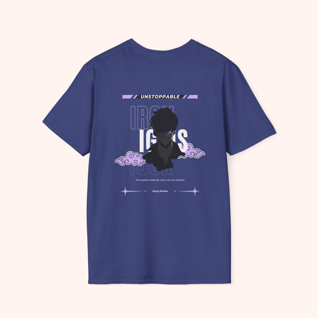 Unisex Solo Leveling Sung Jinwoo T-Shirt, EXCHANGE Tshirt, Anime, Casual, Streetwear Tshirt
