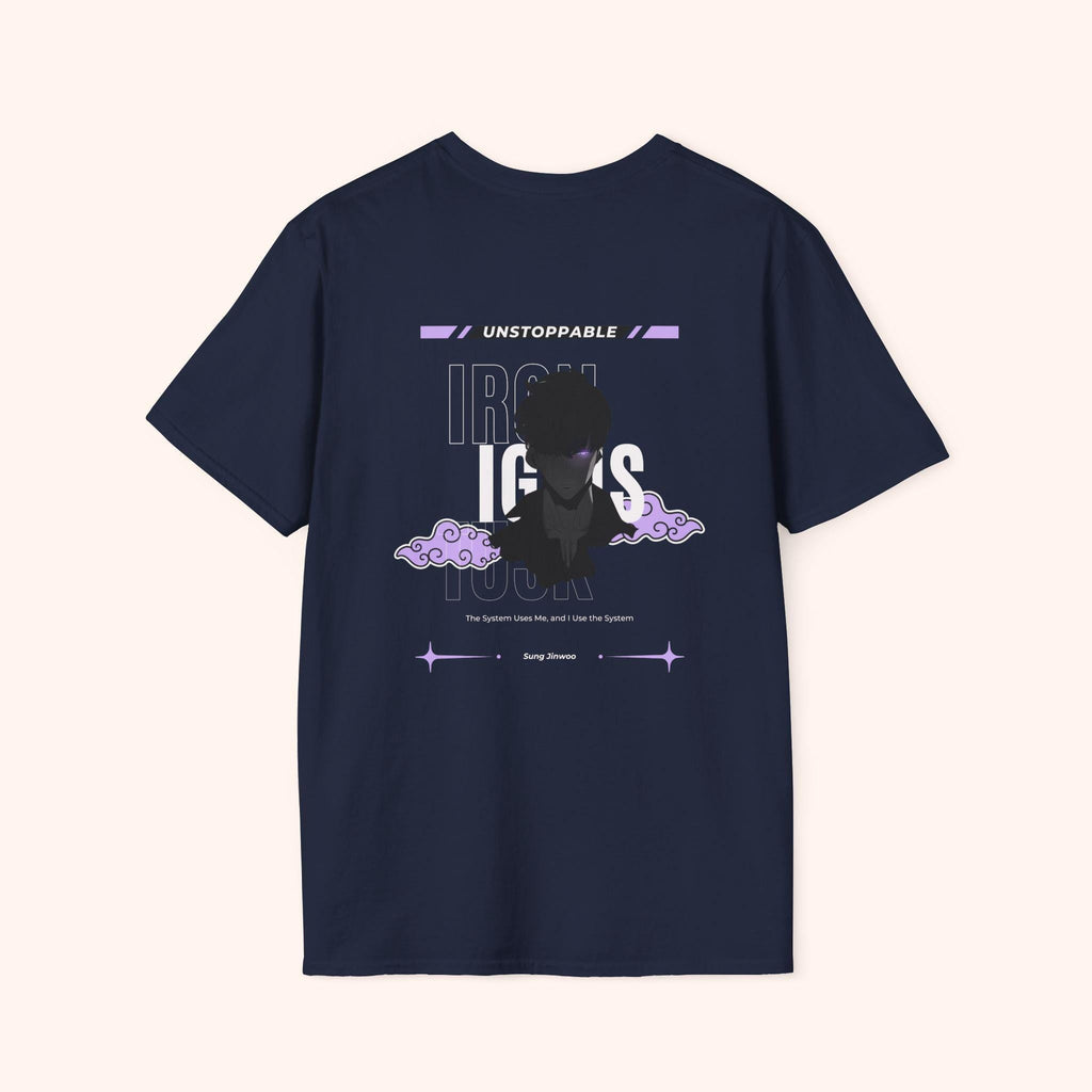 Unisex Solo Leveling Sung Jinwoo T-Shirt, EXCHANGE Tshirt, Anime, Casual, Streetwear Tshirt