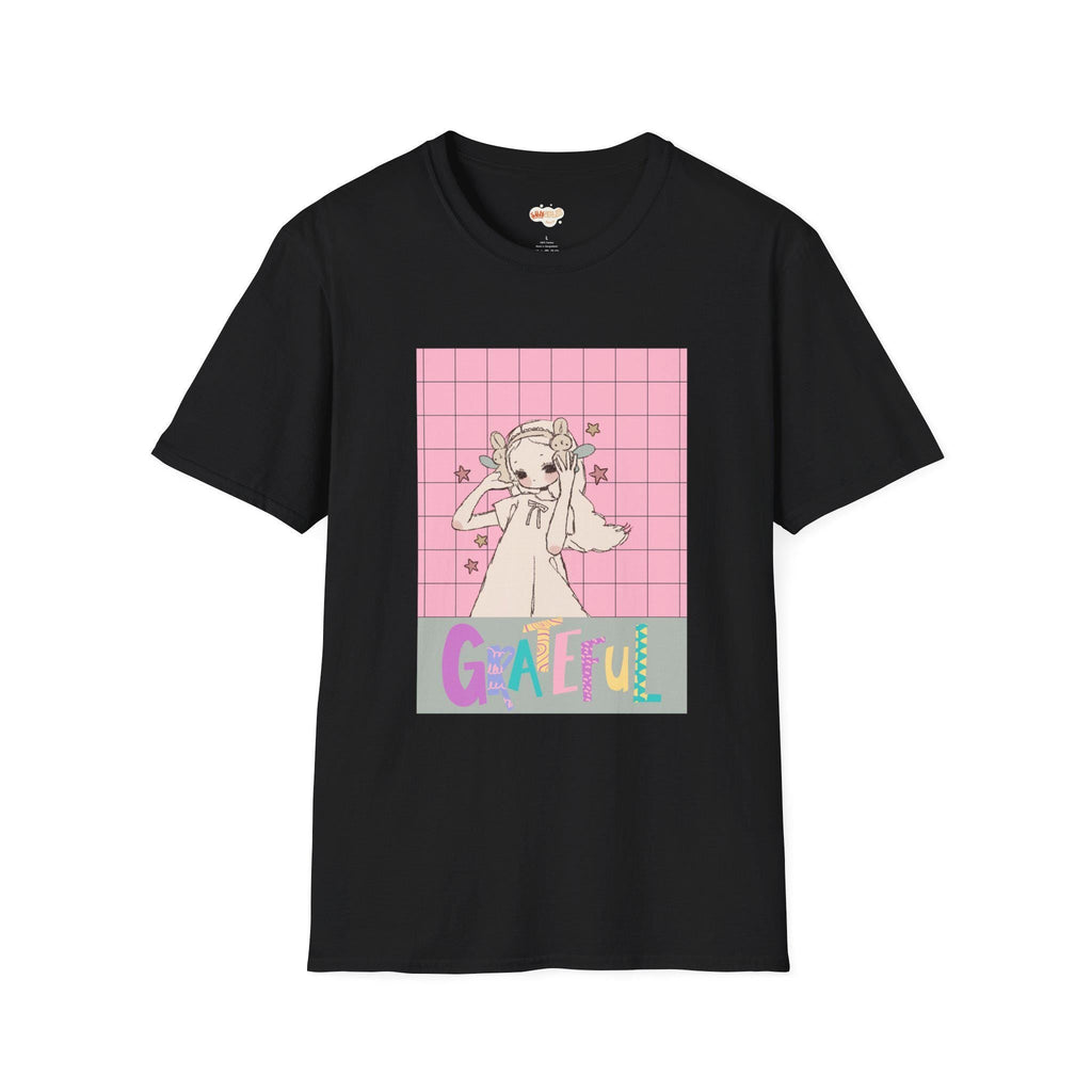 Grateful Graphic T-Shirt, Cute Casual Wear, Gift for Friends, Everyday Style, Teen Apparel, Positive Vibes