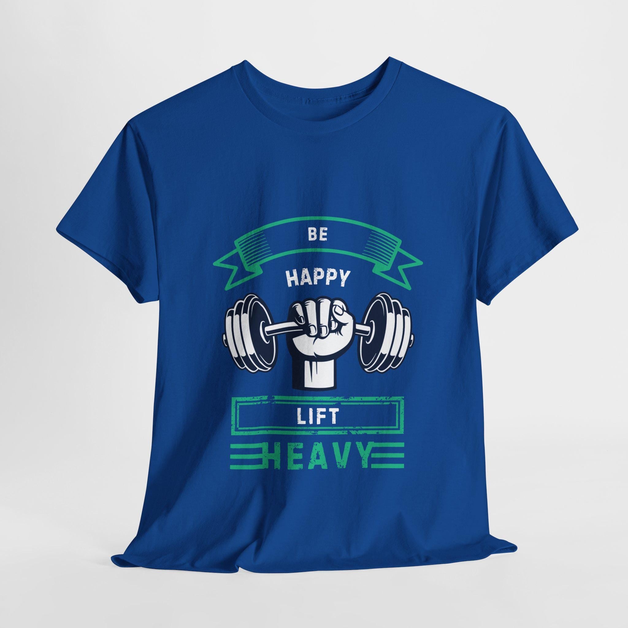 Bodybuilding Shirt - heavy cotton fabric, gym t, lift heavy pray hard, custom workout bands, Muscle Building Clothing
