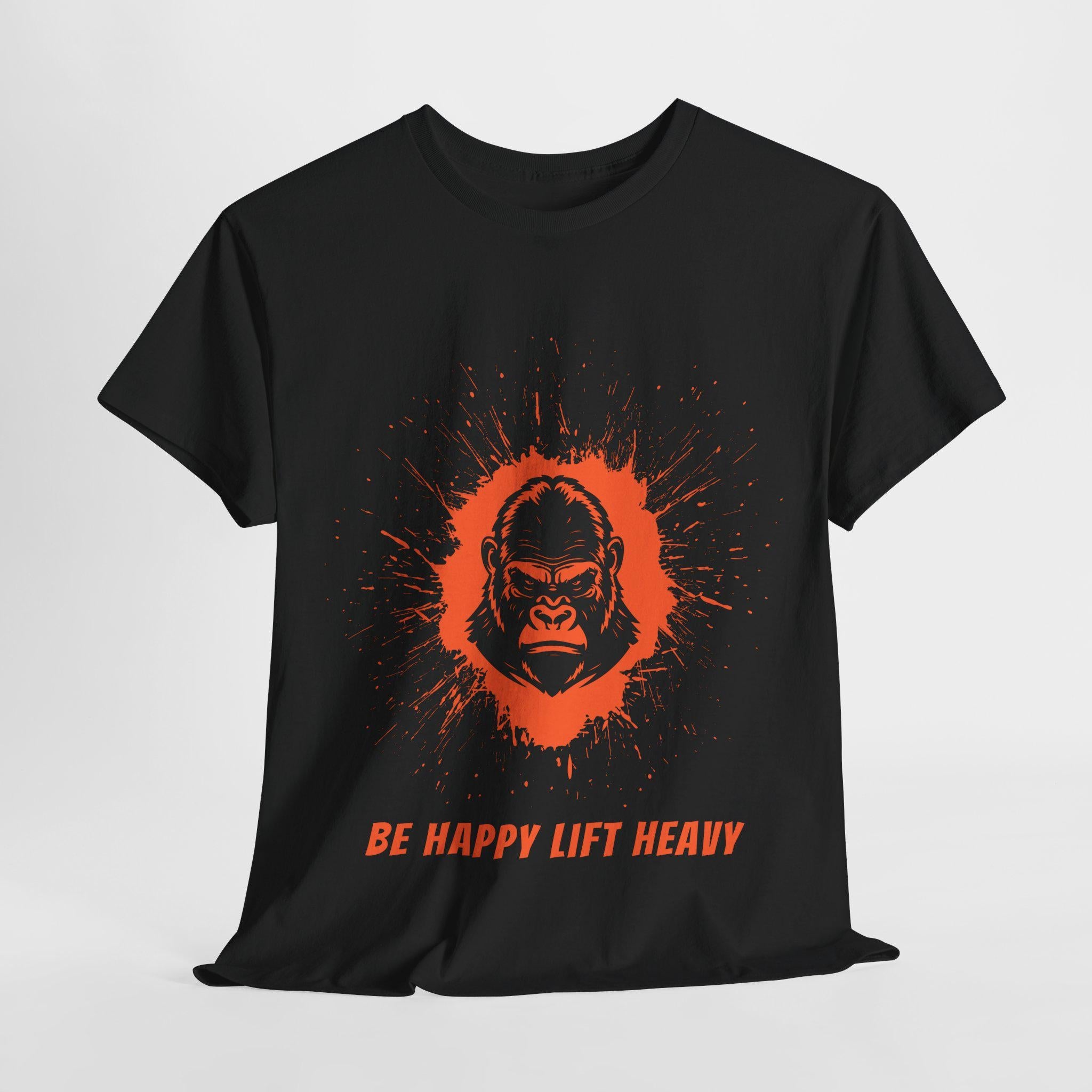 Gym T-Shirt- Bodybuilding Shirt, Unisex Heavy Cotton, Fitness Top Apparel, Muscle Building Clothing
