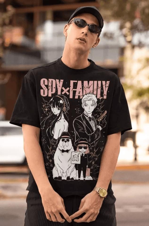 Anime Family T-shirt Unisex, Family Gift, Anime Manga Shirt, Anime Shirt, Graphic Anime Tee, Manga Shirt