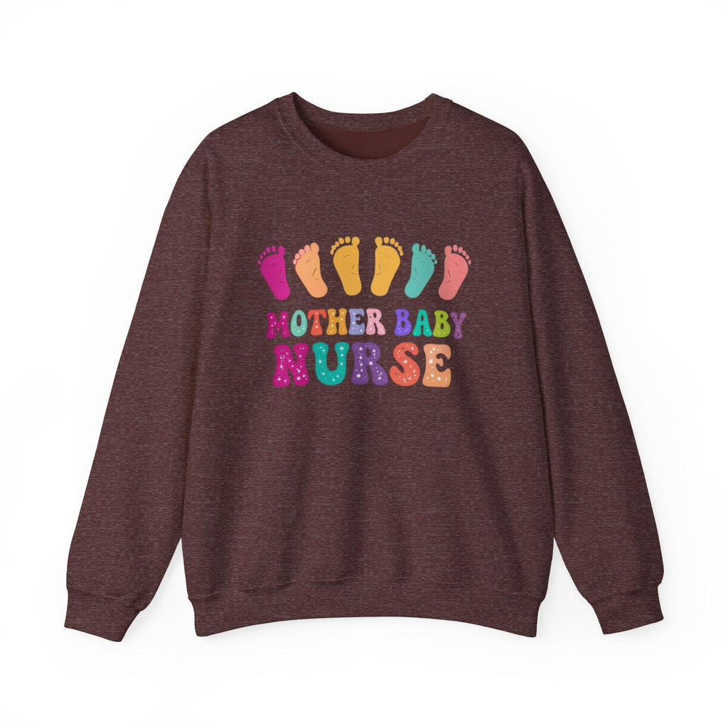 Mother baby nurse shirt, sweat shirt, Subtle Style Statement Sweatshirt, Unique Graphic Sweater, Everyday Pullover, Comfortable Sweat Top
