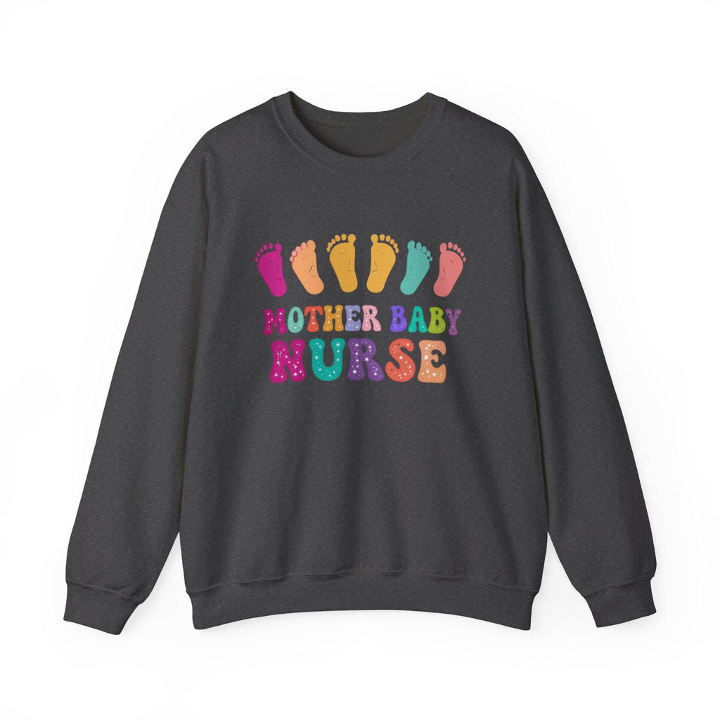 Mother baby nurse shirt, sweat shirt, Subtle Style Statement Sweatshirt, Unique Graphic Sweater, Everyday Pullover, Comfortable Sweat Top