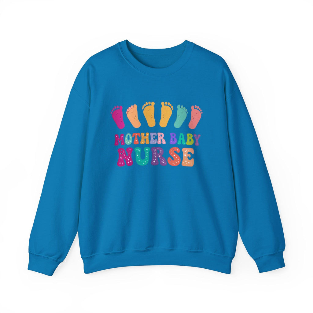 Mother baby nurse shirt, sweat shirt, Subtle Style Statement Sweatshirt, Unique Graphic Sweater, Everyday Pullover, Comfortable Sweat Top