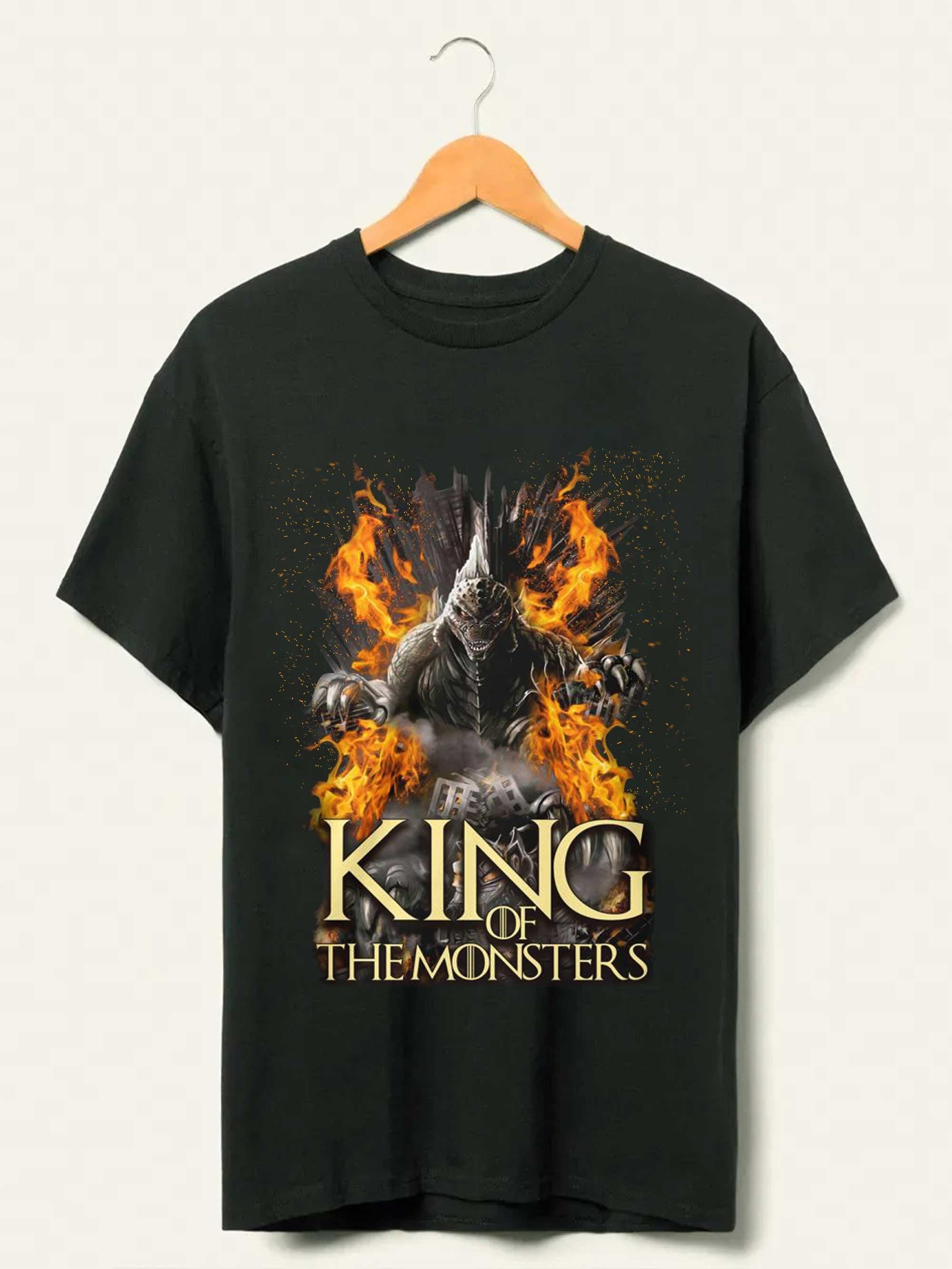 Vintage Godzilla King Of The Monsters T-Shirt, Retro Godzilla Art Tee Memorabilia, Monster Kaiju Adult Youth Kids Shirt