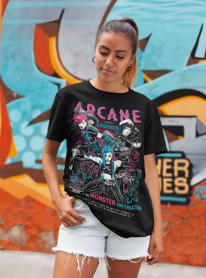 Vintage Jinx Video Game Anime T-shirt,Anime Lovers Shirt, Graphic Video Game Tee.rcane Vintage T-Shirt, Gift For Women and Man