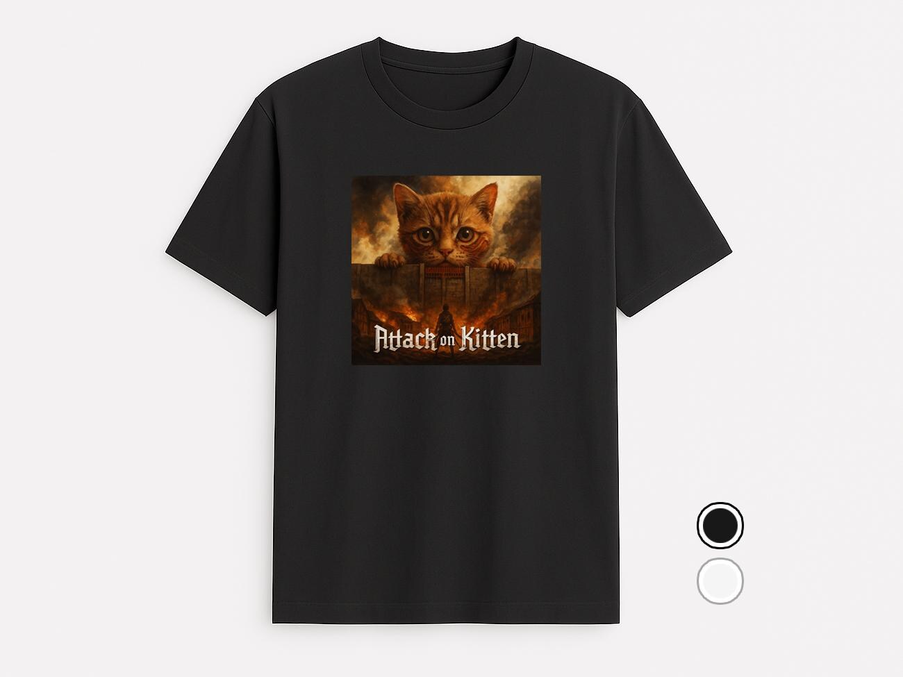 Attack on Kitten Parody T-Shirt