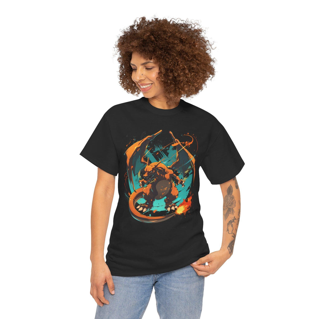 Charizard TShirt | Graphic Tee | Anime Streetwear | Charizard Tee | Anime | Casual Apparel | Streetwear Shirt | Trippy T Shirt | Unisex Tee