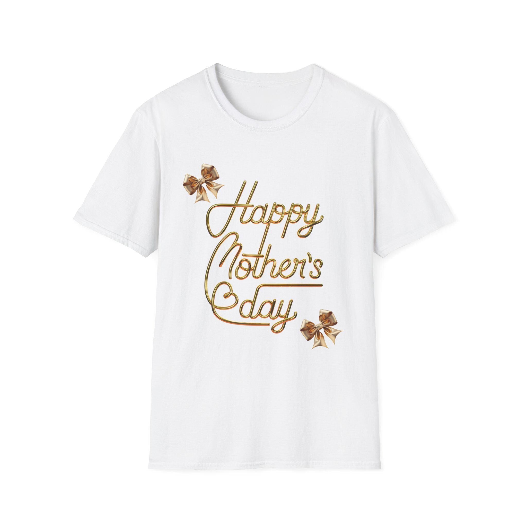 Happy Mother's Day Unisex Softstyle T-Shirt, Gift for Mom, Casual Tee, Everyday Wear,Thoughtful Present, Mother's Day, Mother's Day T-Shirt