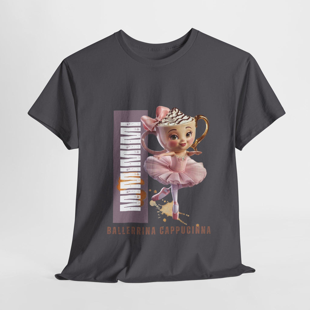 Ballerina Cappuccino T-Shirt, Cute Meme Unisex Cotton Shirt, Italian Brainrot