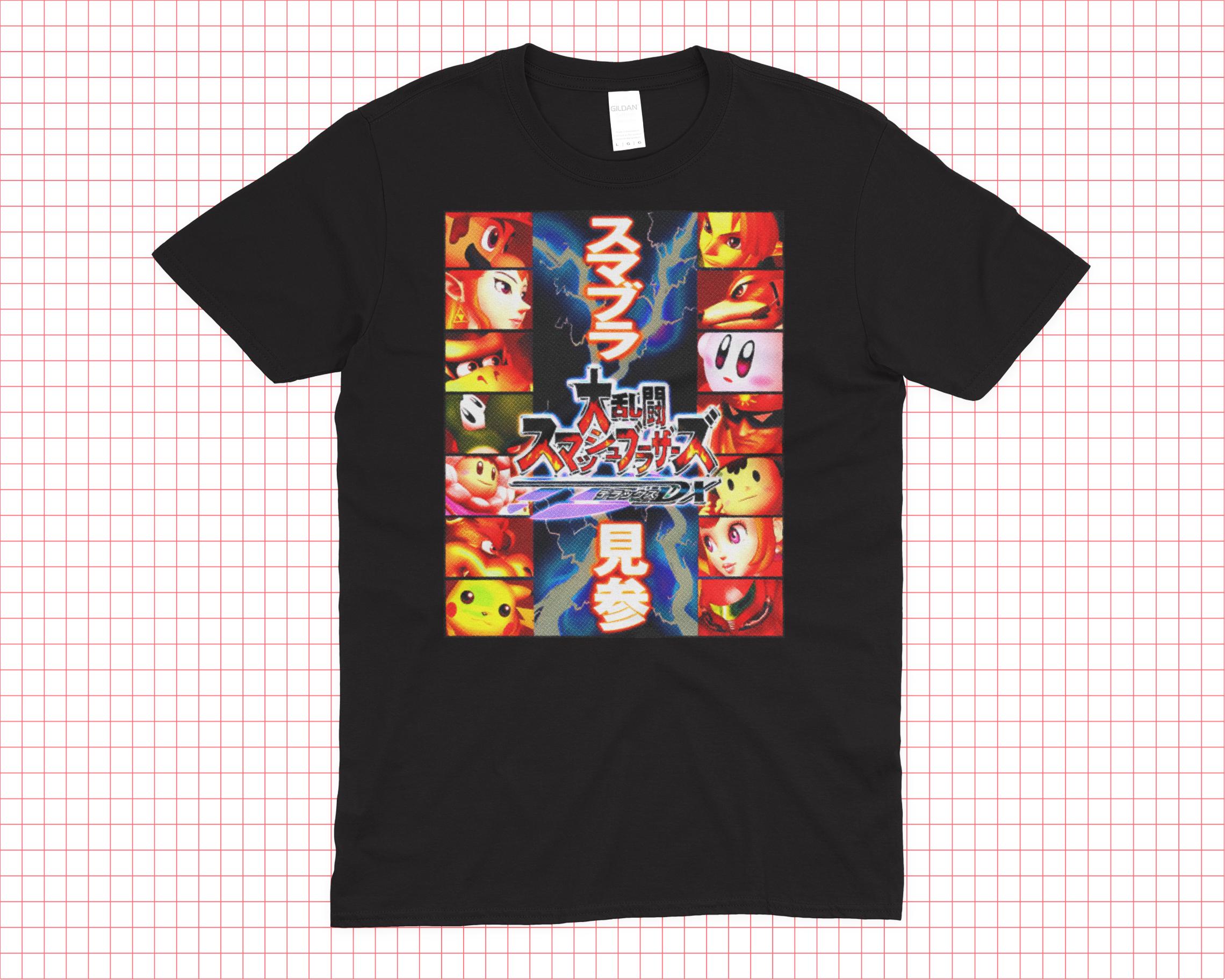 SUPER SMASH TEE Video Game T-shirts Unisex Birthday Gift For Gamers and Collectors Retro High Quality Vintage Tshirt Shirt T-Shirt