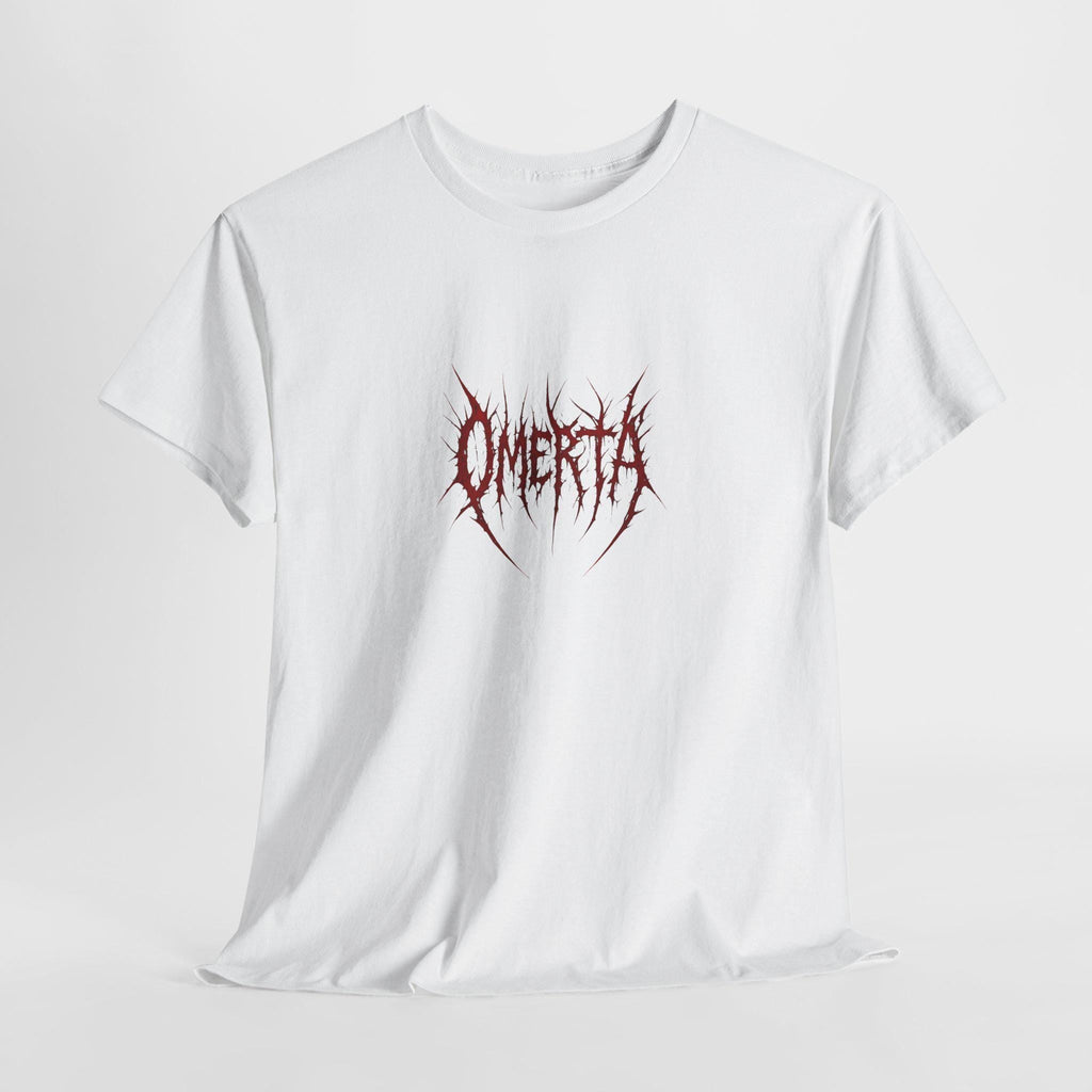 Omerta Shirt, Brutal Shirt, Edgy Shirt, Death Metal Shirt, Badass Shirt, Dope Shirt