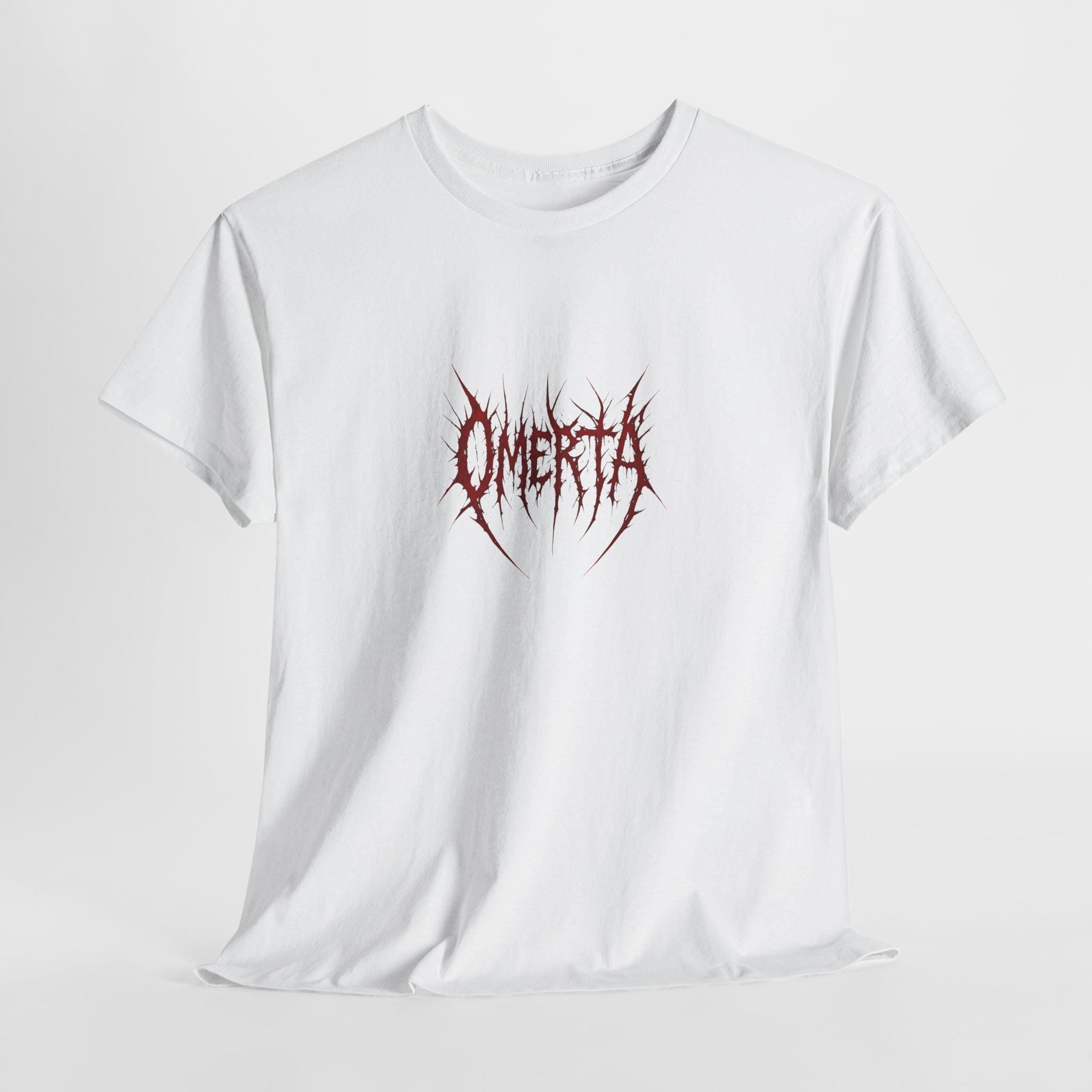 Omerta Shirt, Brutal Shirt, Edgy Shirt, Death Metal Shirt, Badass Shirt, Dope Shirt