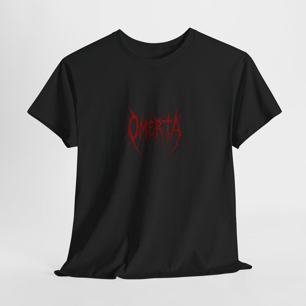 Omerta Shirt, Brutal Shirt, Edgy Shirt, Death Metal Shirt, Badass Shirt, Dope Shirt