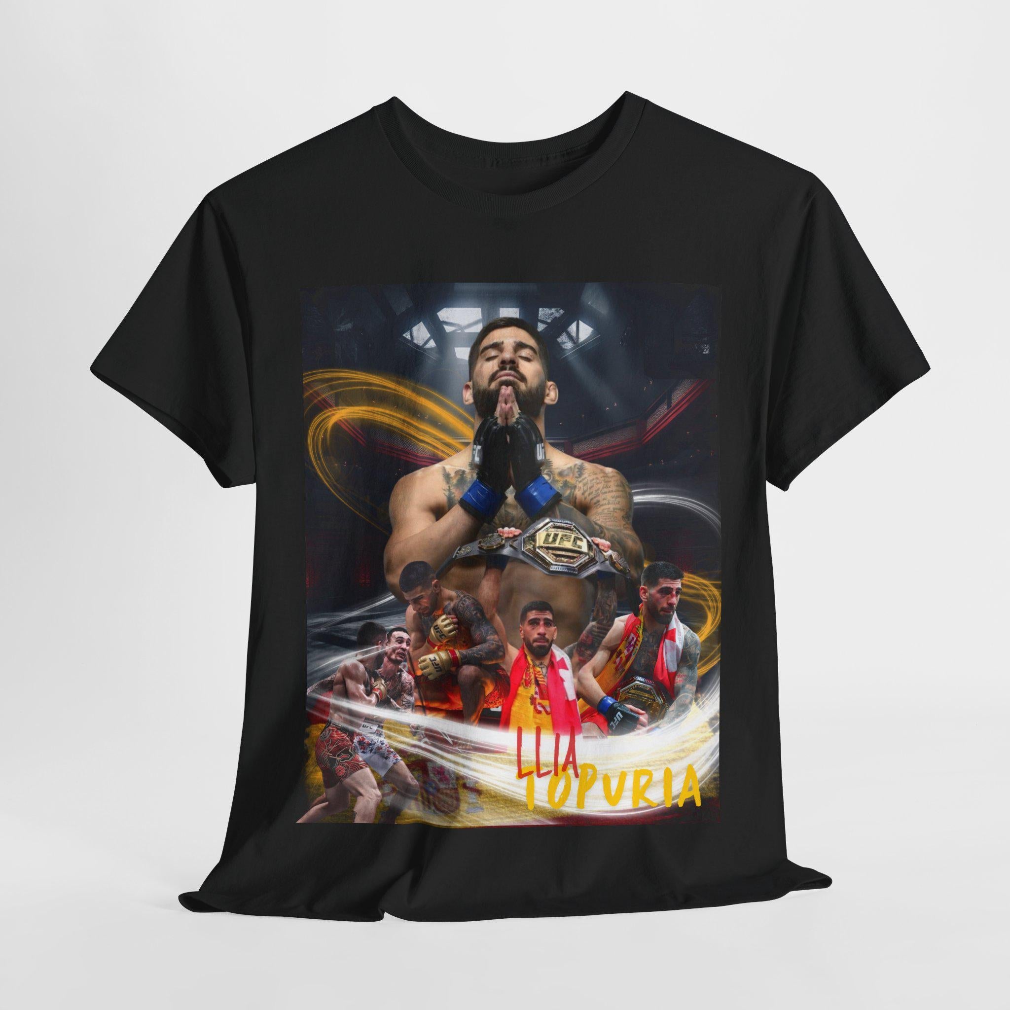 Ilia Topuria "el matador" t-shirt,fan tee,martial arts shirts,UFC Fighter, mma, UFC Bootleg Tee,ufc t-shirt,90's Retro Graphic Tee