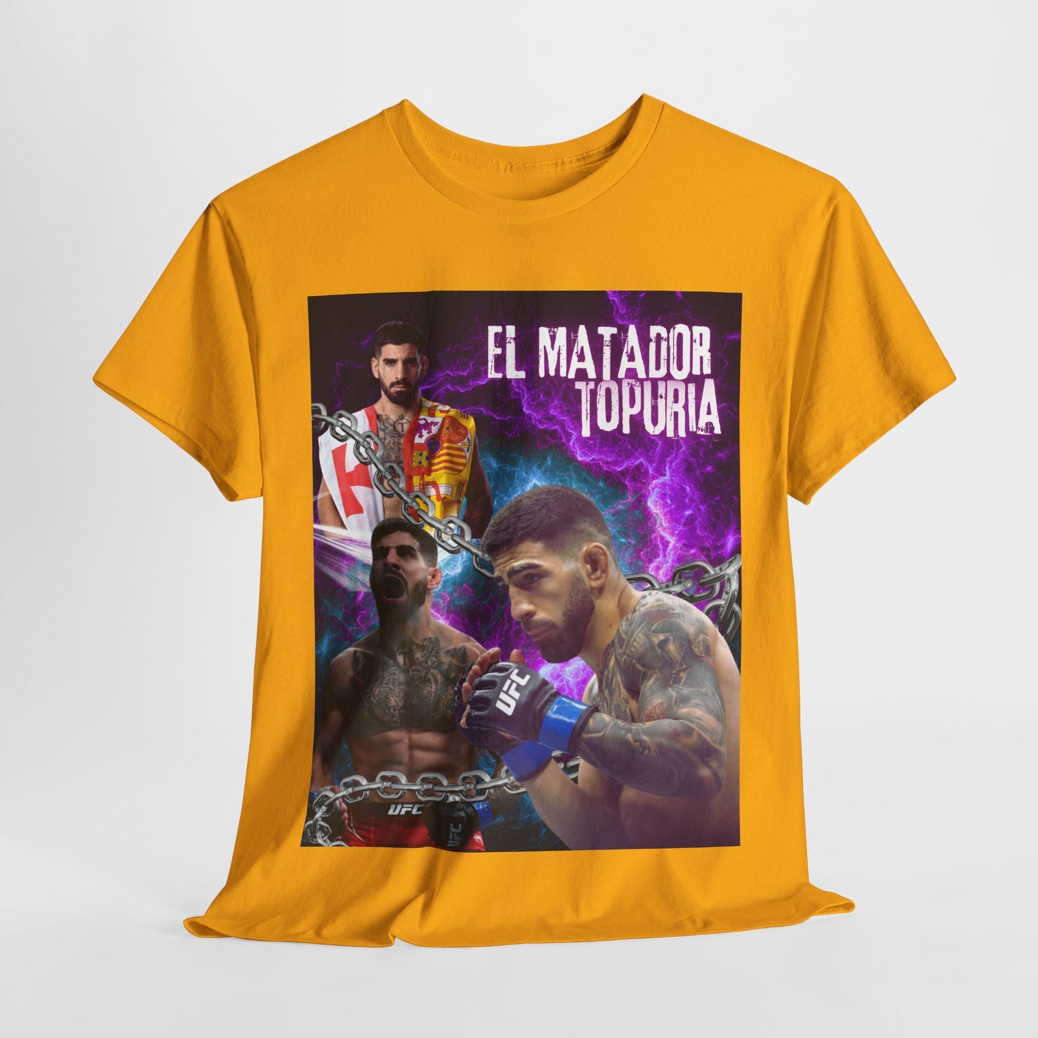 Ilia Topuria "el matador" t-shirt, fan tee, martial arts shirts, 90's Retro Graphic Tee, mma, UFC Bootleg Tee, ufc t-shirt, UFC Fighter