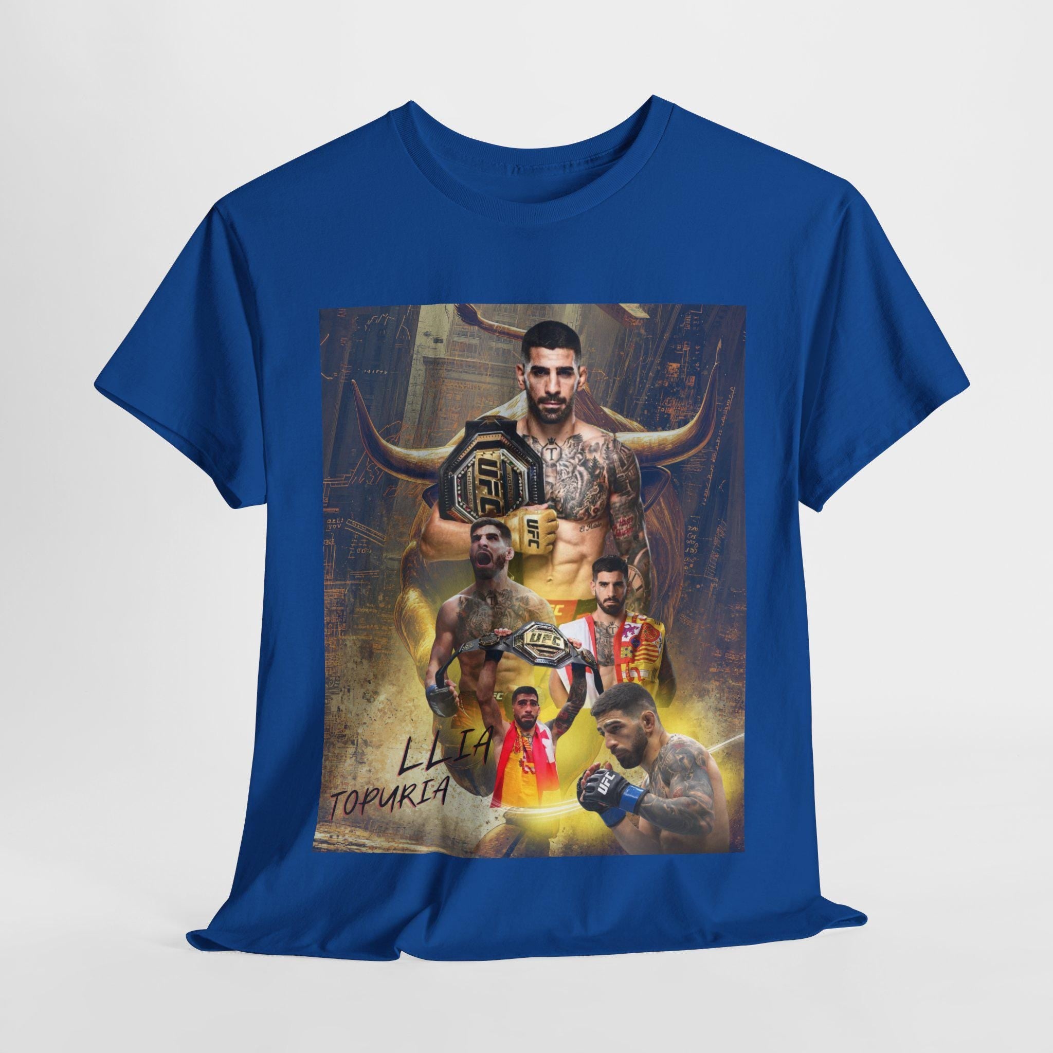 Ilia Topuria "el matador" t-shirt, fan tee, ufc t-shirt, martial arts shirts, 90's Retro Graphic Tee, UFC Fighter, mma, UFC Bootleg Tee