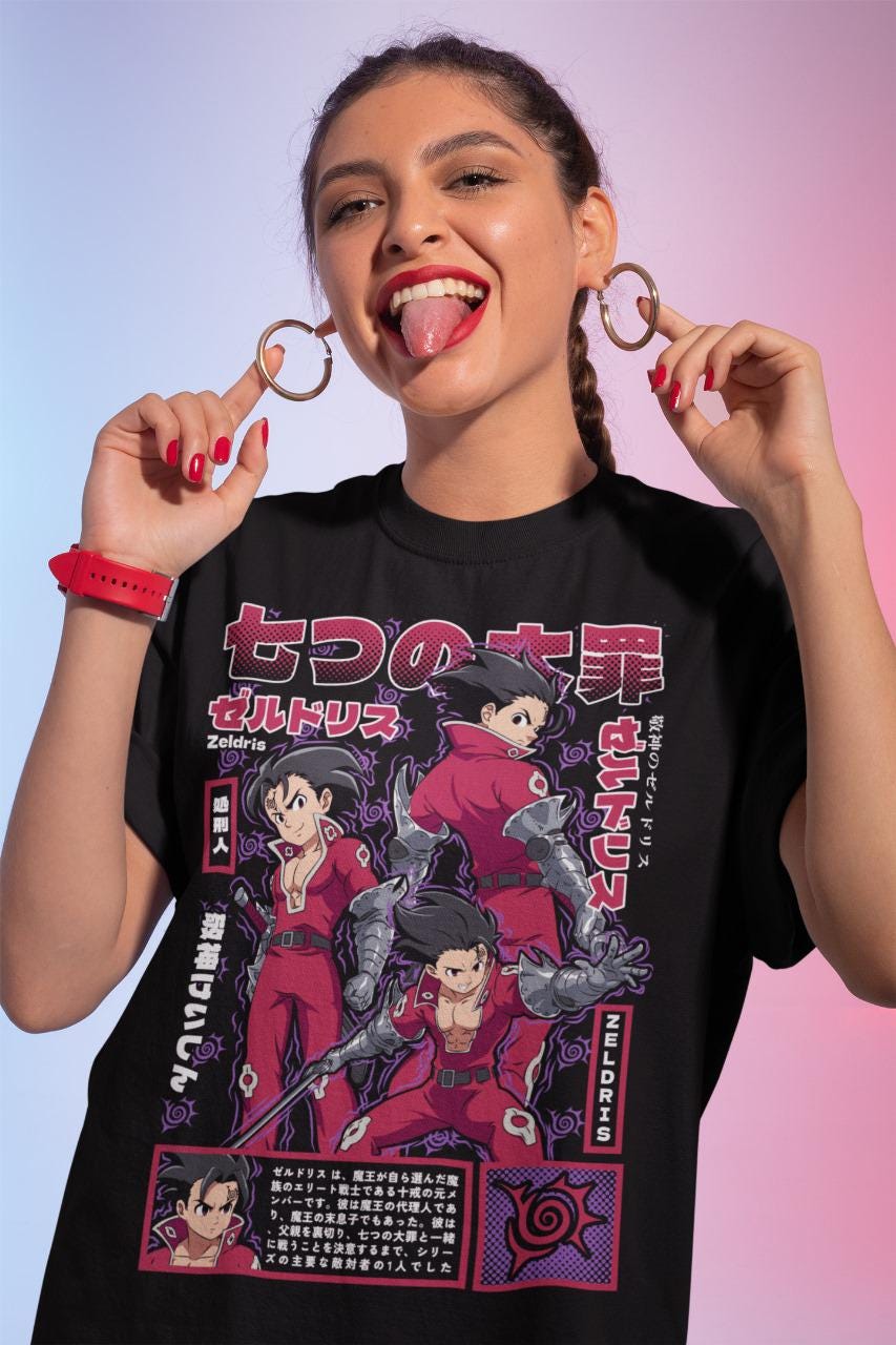 Scanor T-Shirt,Sins T Shirt,Anime T-Shirt,escape,lions sin of pride,Anime Shirt,lord escanor shirt,manga shirt,The Seven Deadly