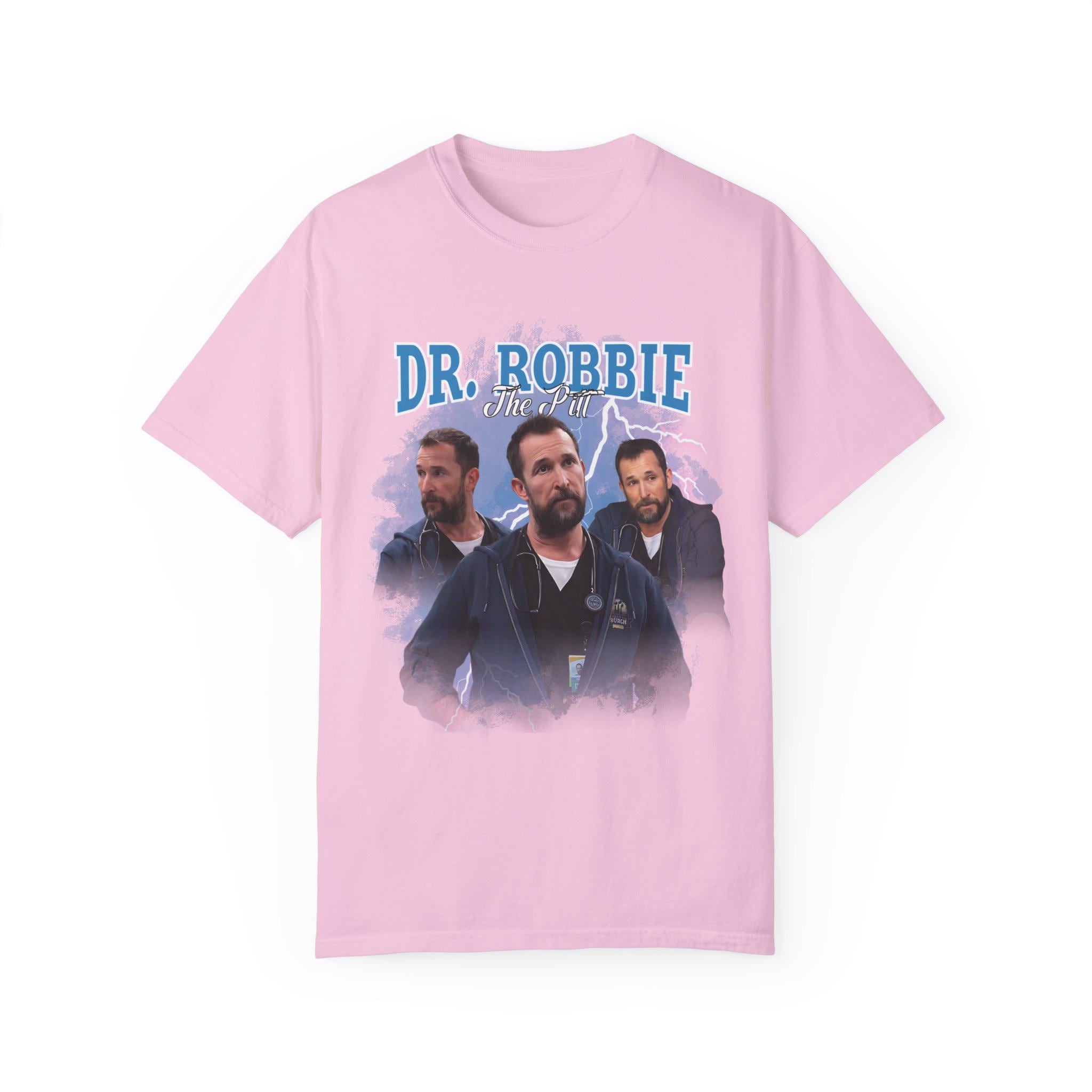 Dr. Robbie T-shirt | 90's Style Bootleg Rap Shirt, Dr. Robbie The Pitt Fan Shirt, Noah Wyle Fan, The Pitt Tshirt, Medical First Responder