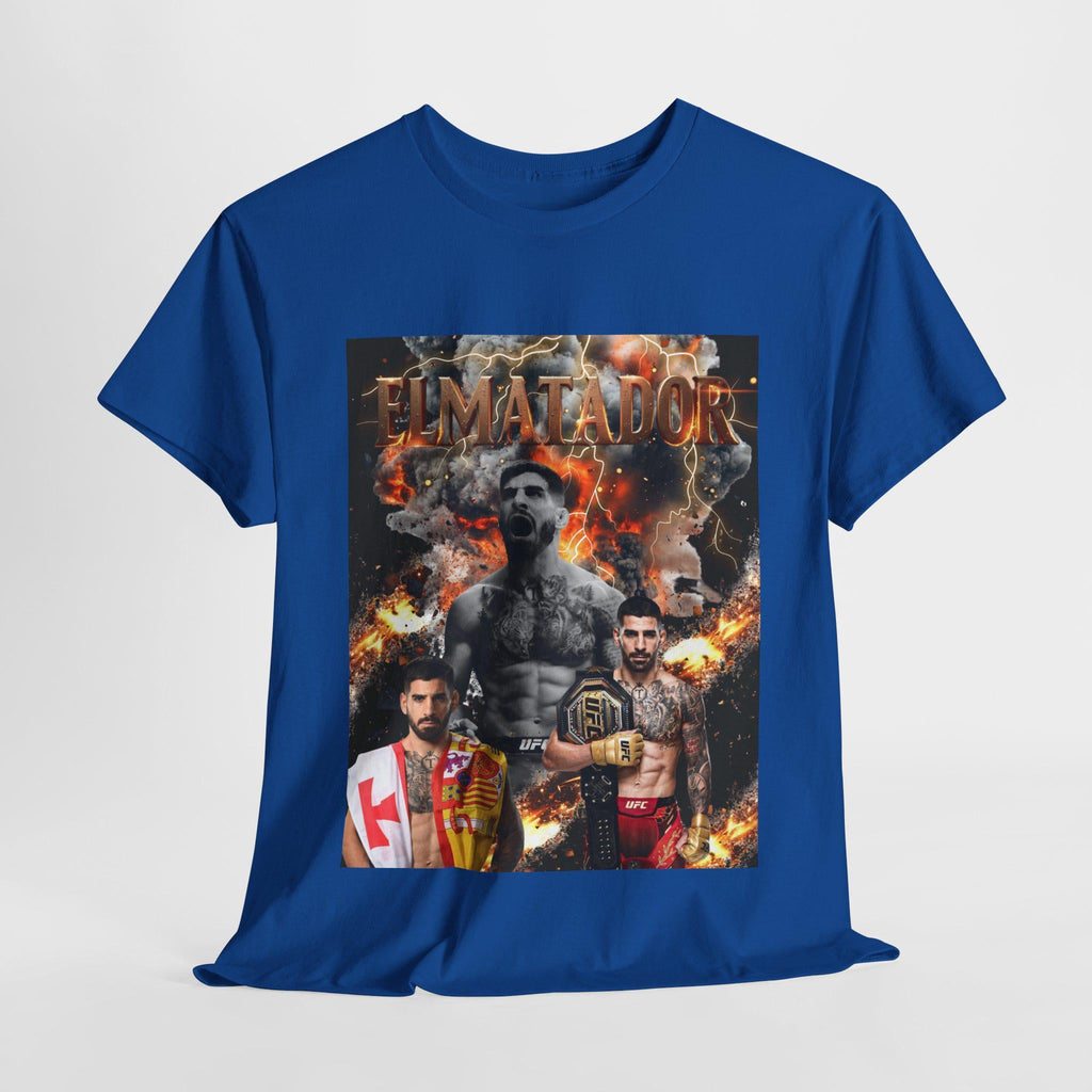 Ilia Topuria "el matador" t-shirt, UFC Fighter, fan tee, martial arts shirts, 90's Retro Graphic Tee, mma, UFC Bootleg Tee, ufc t-shirt