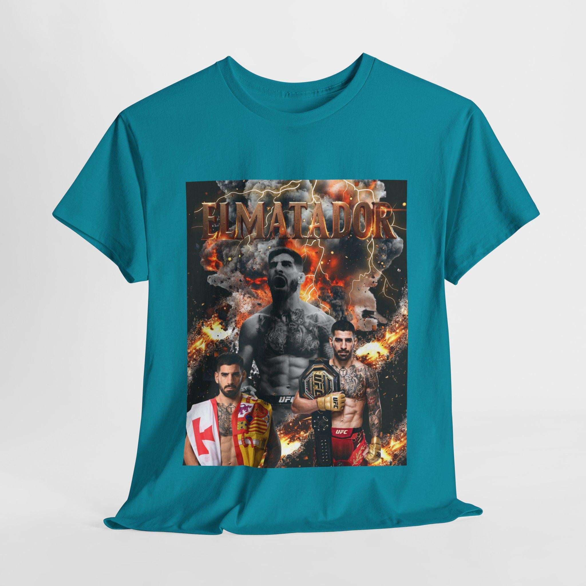 Ilia Topuria "el matador" t-shirt, UFC Fighter, fan tee, martial arts shirts, 90's Retro Graphic Tee, mma, UFC Bootleg Tee, ufc t-shirt