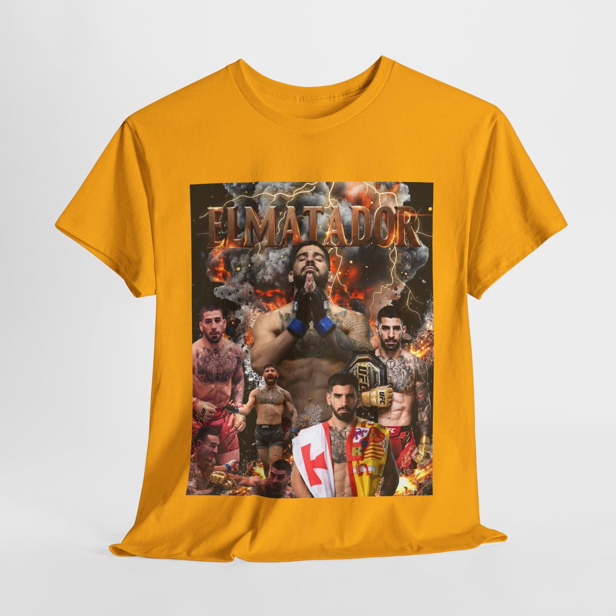 Ilia Topuria "el matador" t-shirt, fan tee, martial arts shirts, 90's Retro Graphic Tee, mma, ufc t-shirt, UFC Bootleg Tee, UFC Fighter