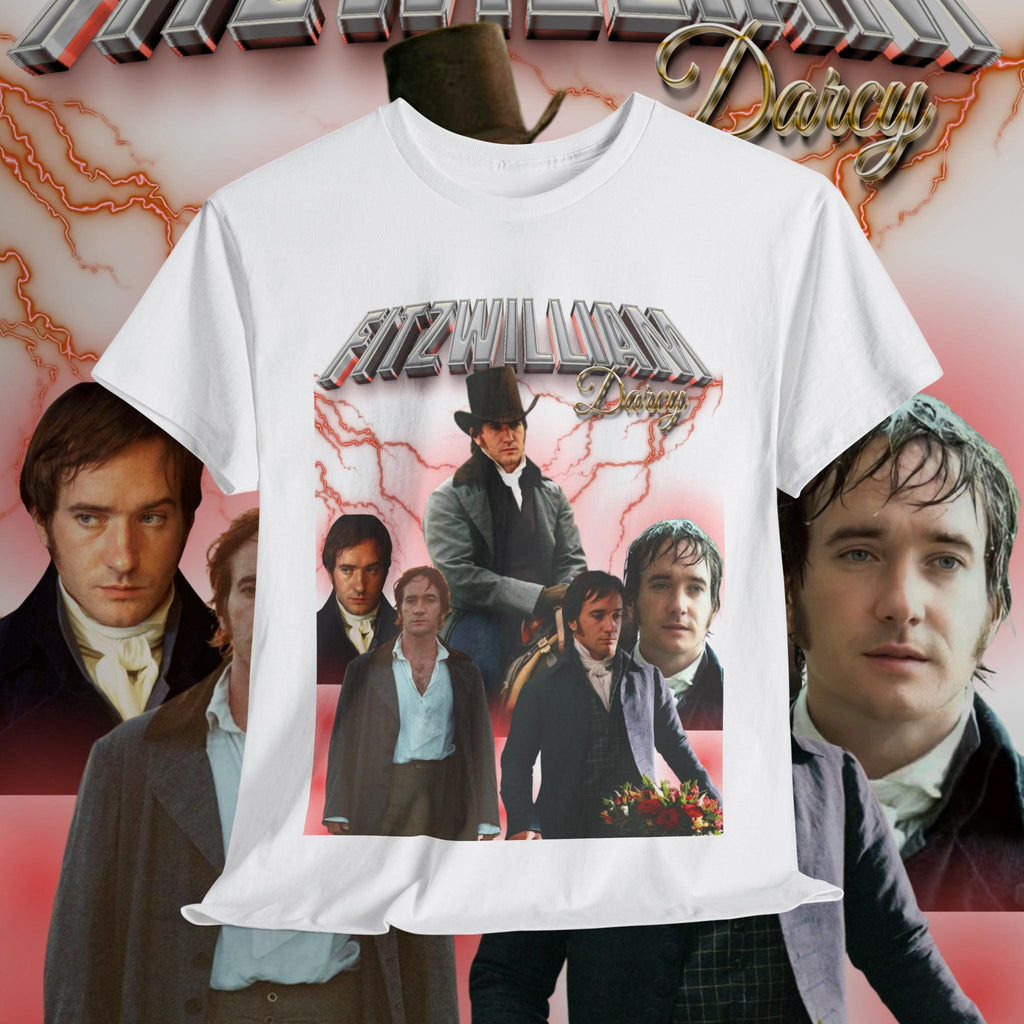 Retro Fitzwilliam Darcy Shirt -fan fitzwilliam darcy,Elizabeth Bennet,Darcy Merch,Fitzwilliam Darcy T shirt,Pride and Prejudice Shirt