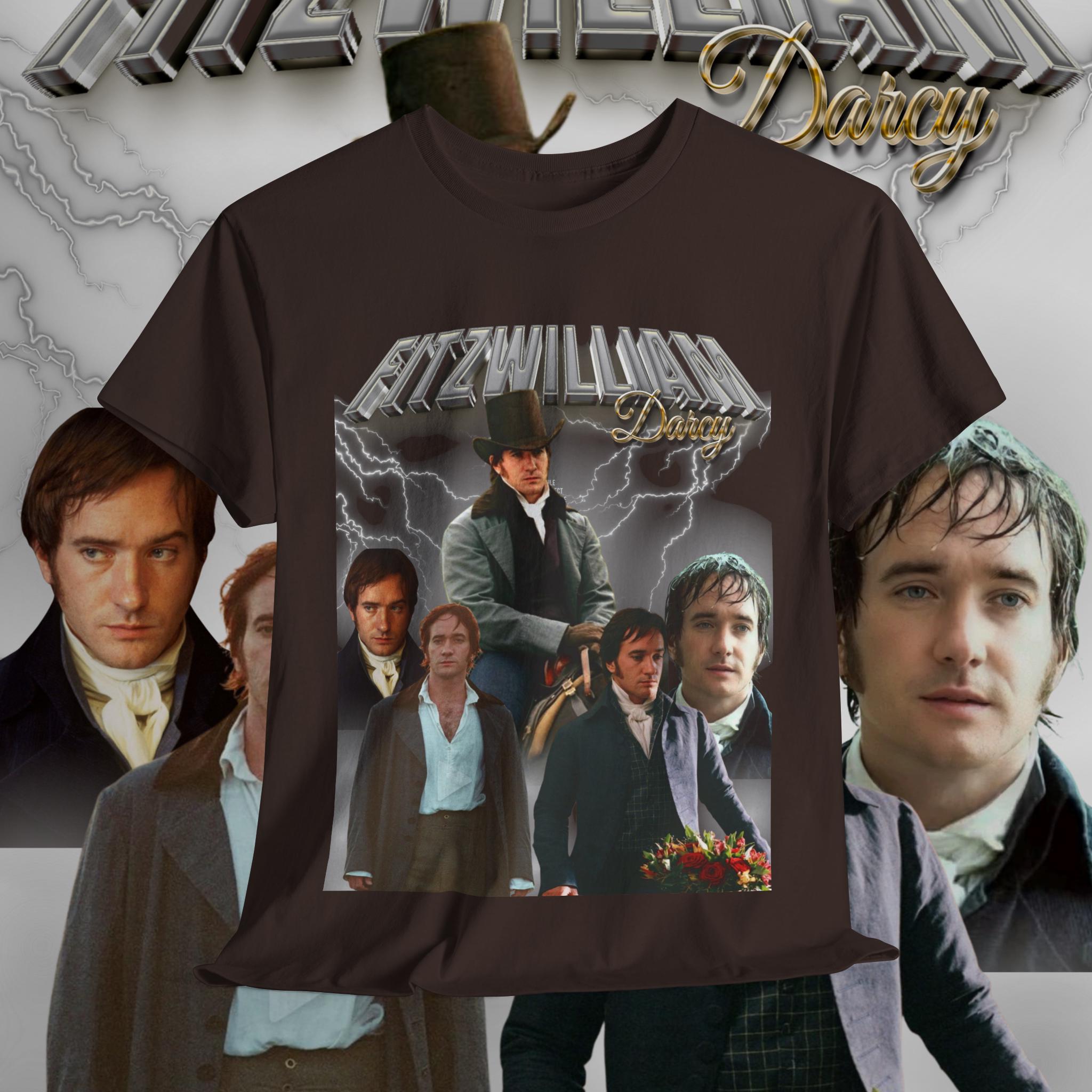 Retro Fitzwilliam Darcy Shirt -fan fitzwilliam darcy,Fitzwilliam Darcy T shirt,Elizabeth Bennet,Darcy Merch,Pride and Prejudice Shirt