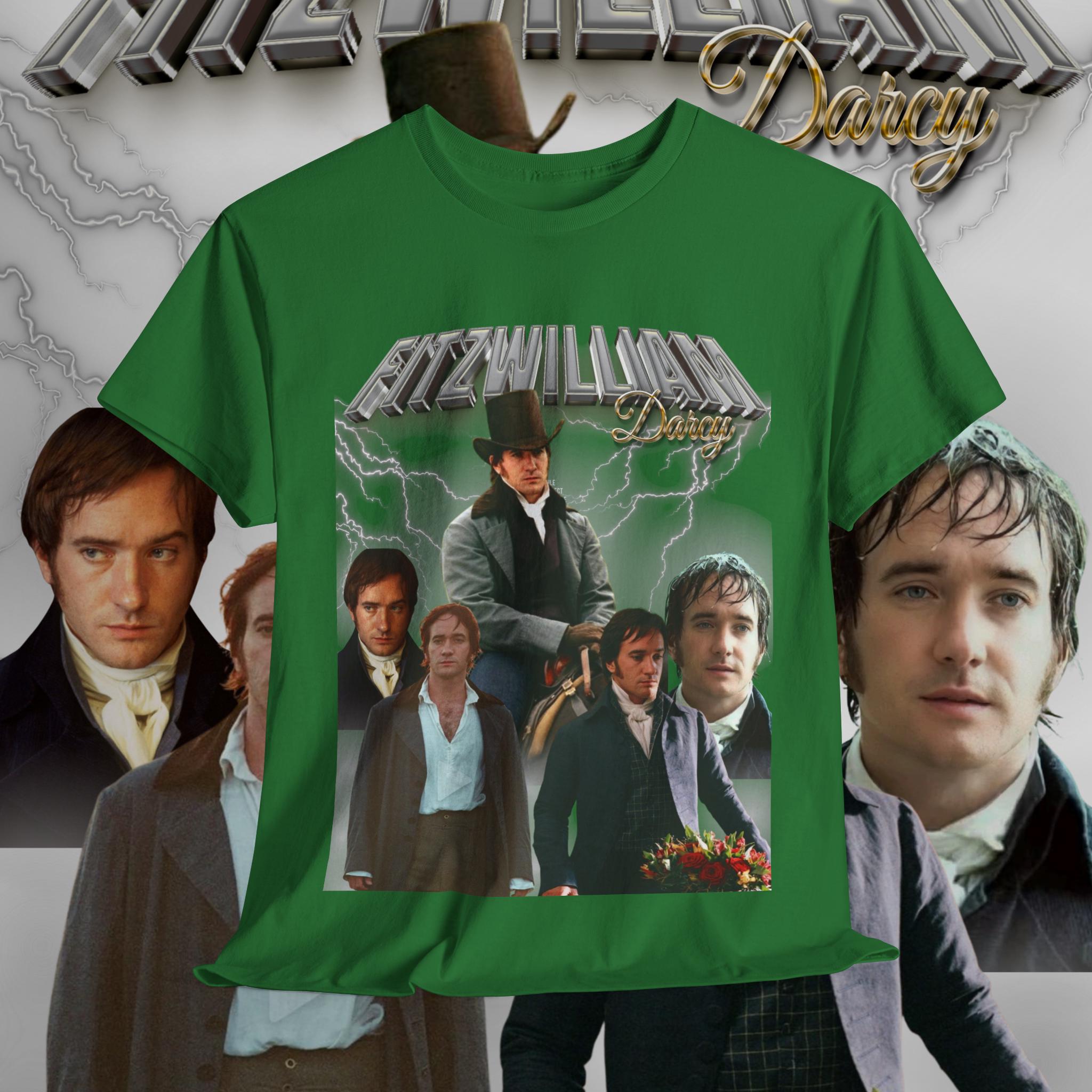 Retro Fitzwilliam Darcy Shirt -fan fitzwilliam darcy,Fitzwilliam Darcy T shirt,Elizabeth Bennet,Darcy Merch,Pride and Prejudice Shirt