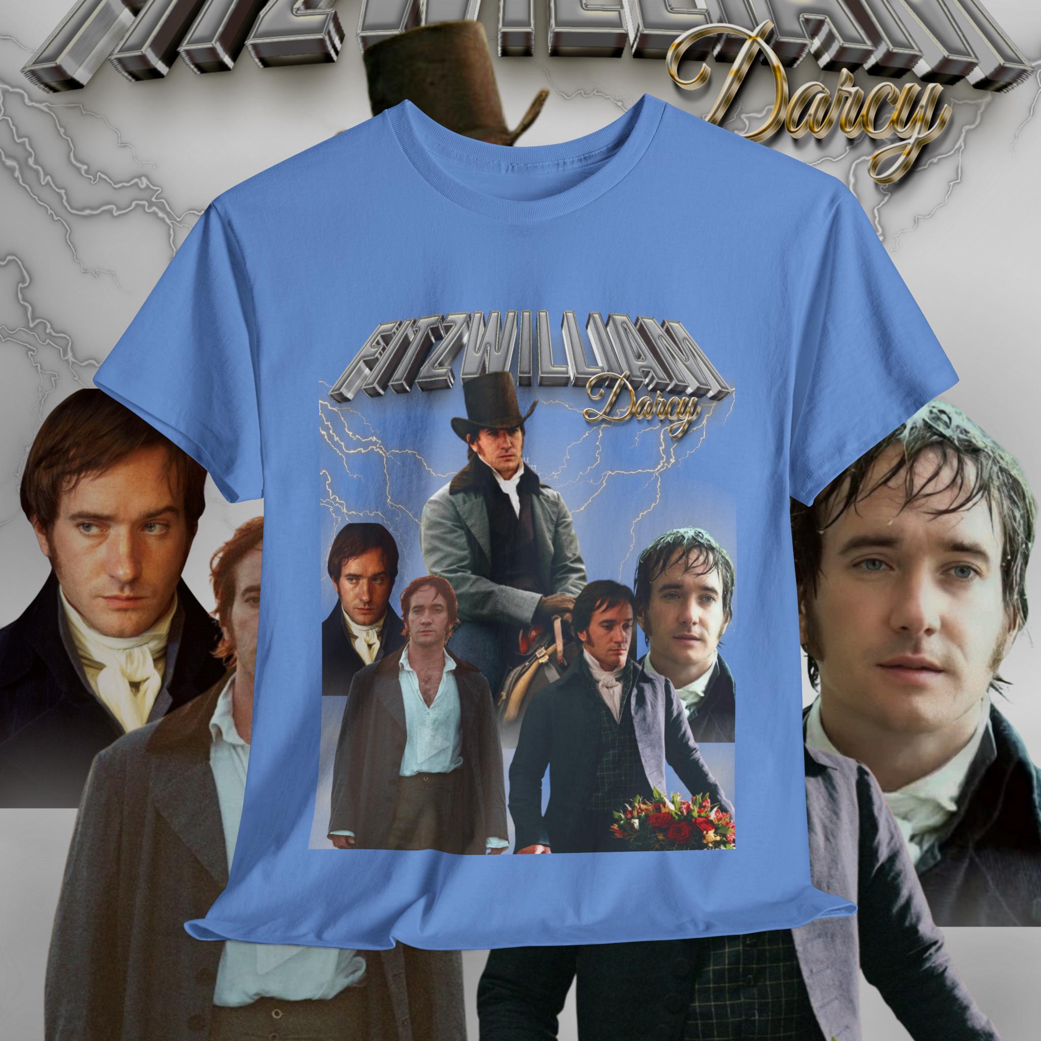 Retro Fitzwilliam Darcy Shirt -fan fitzwilliam darcy,Fitzwilliam Darcy T shirt,Elizabeth Bennet,Darcy Merch,Pride and Prejudice Shirt