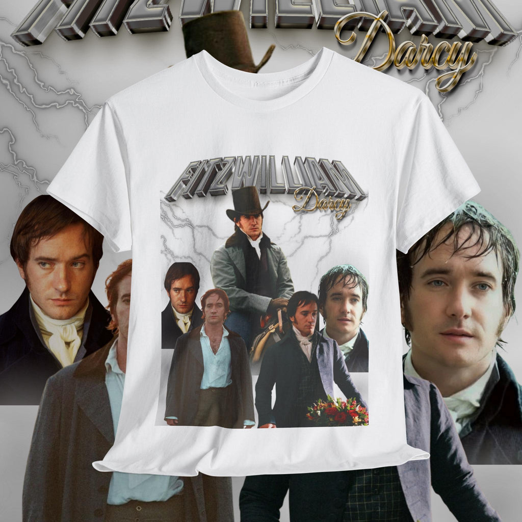 Retro Fitzwilliam Darcy Shirt -fan fitzwilliam darcy,Fitzwilliam Darcy T shirt,Elizabeth Bennet,Darcy Merch,Pride and Prejudice Shirt