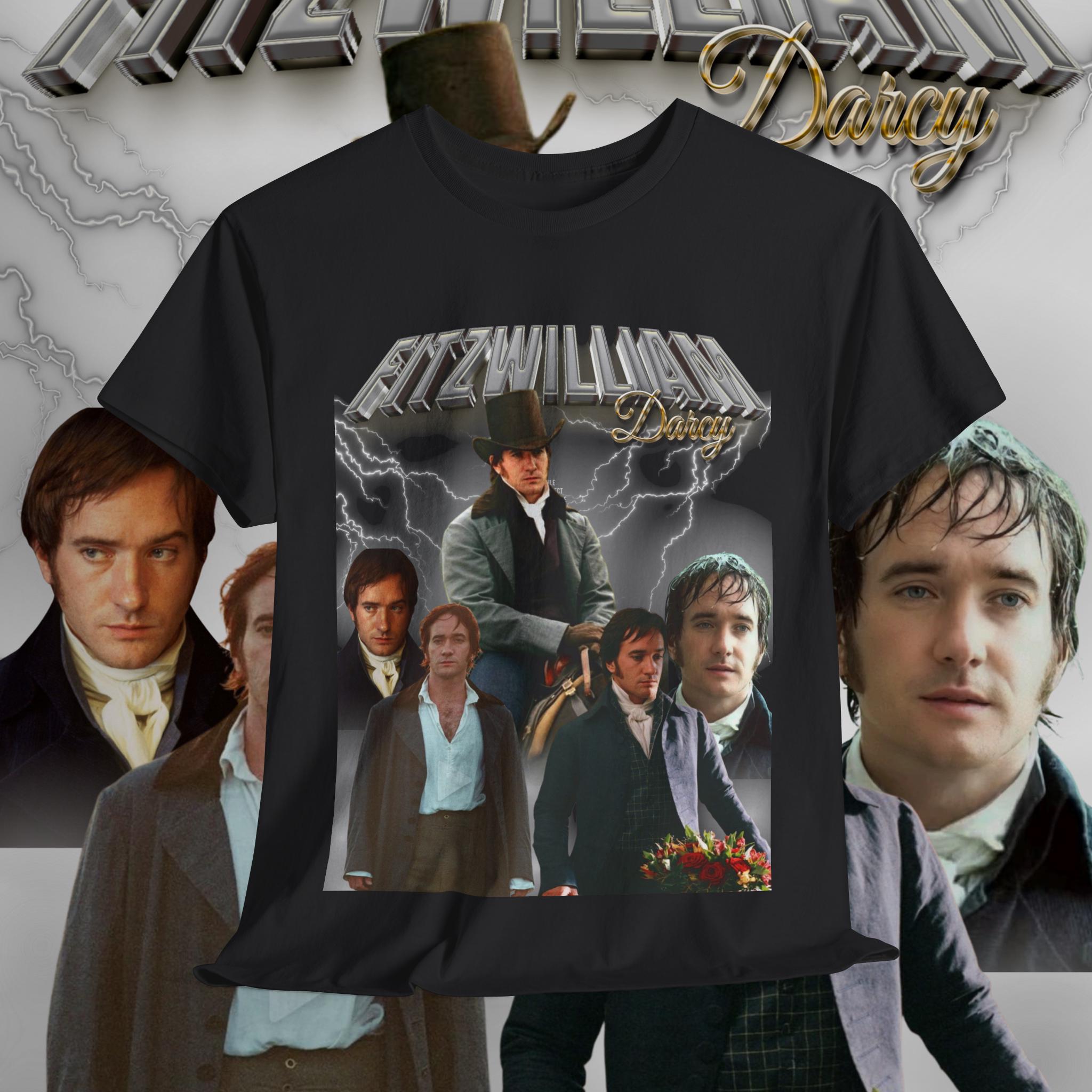 Retro Fitzwilliam Darcy Shirt -fan fitzwilliam darcy,Fitzwilliam Darcy T shirt,Elizabeth Bennet,Darcy Merch,Pride and Prejudice Shirt