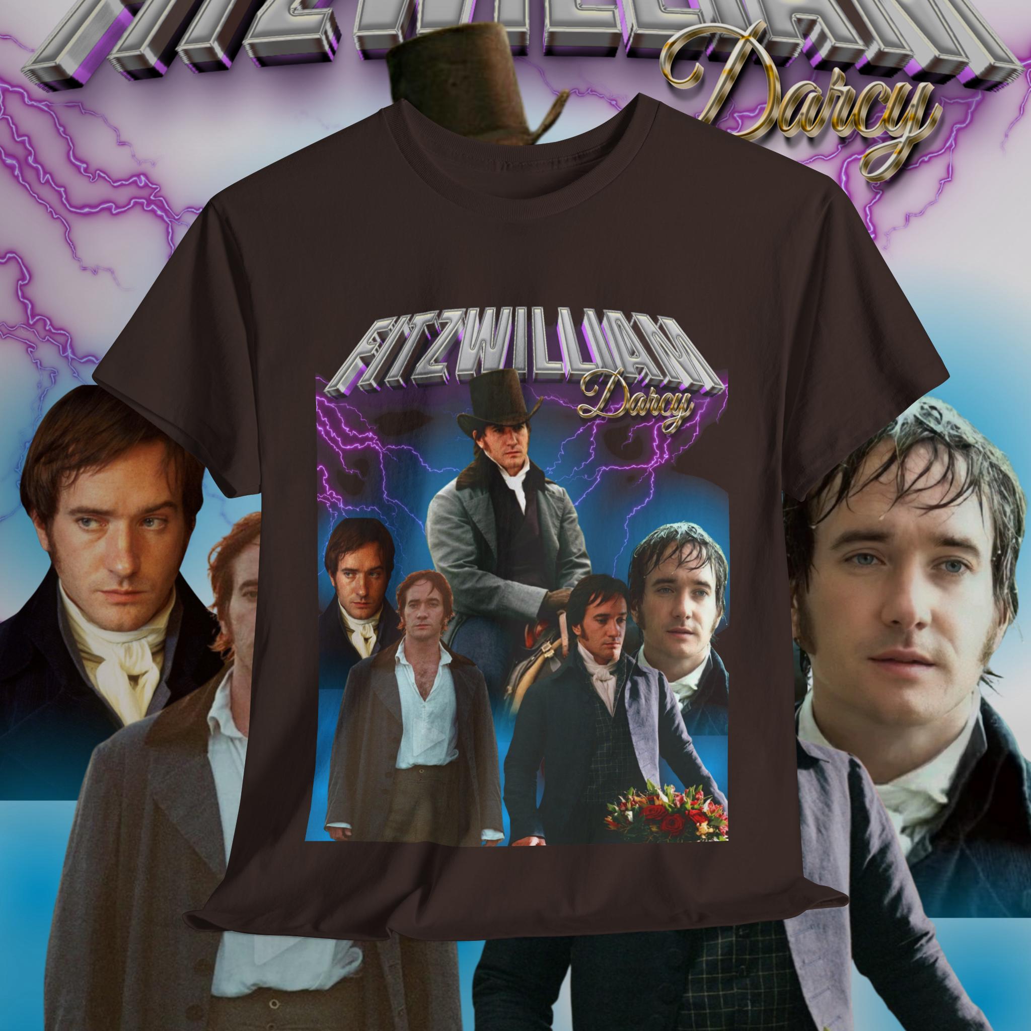 Retro Fitzwilliam Darcy Shirt -fan fitzwilliam darcy,Pride and Prejudice Shirt,Elizabeth Bennet,Darcy Merch,Fitzwilliam Darcy T shirt