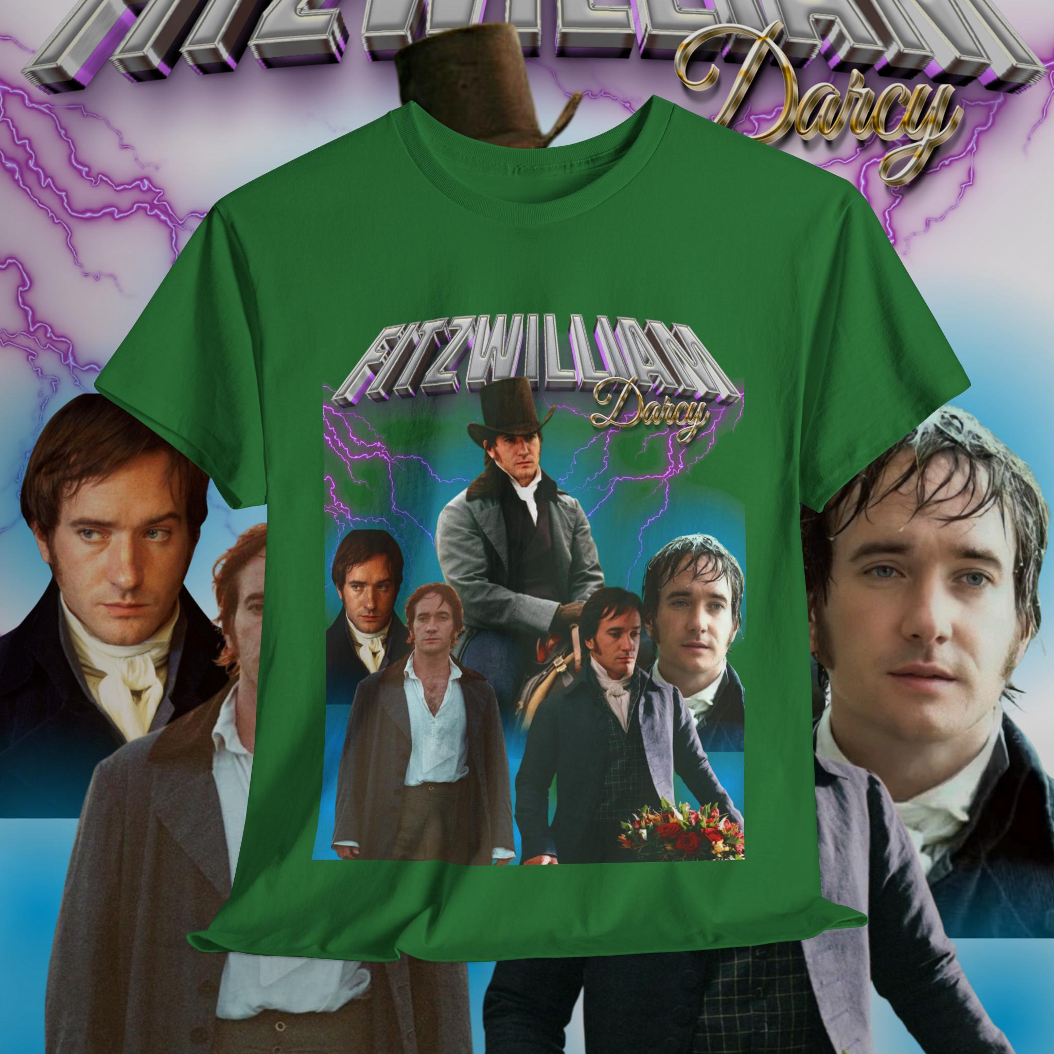 Retro Fitzwilliam Darcy Shirt -fan fitzwilliam darcy,Pride and Prejudice Shirt,Elizabeth Bennet,Darcy Merch,Fitzwilliam Darcy T shirt
