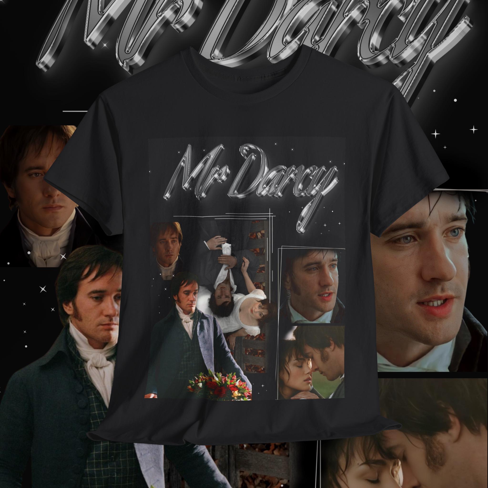 Retro Fitzwilliam Darcy Shirt -fan fitzwilliam darcy,Darcy Merch,Elizabeth Bennet,Pride and Prejudice Shirt,Fitzwilliam Darcy T shirt