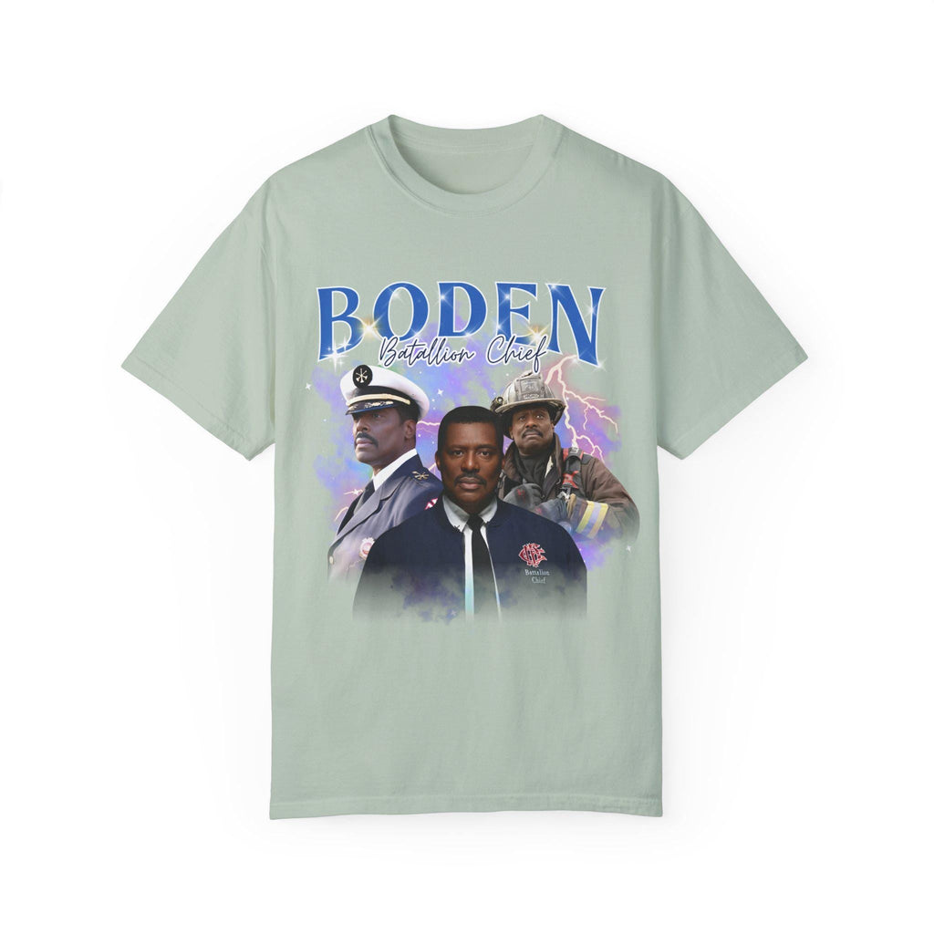 Chief Boden 90's Style T-Shirt | Chief Wallace Boden, Chicago Fire Tv Show, Chicago Fire Fan Shirt, Gift for Eamonn Walker Fan, Tv Series