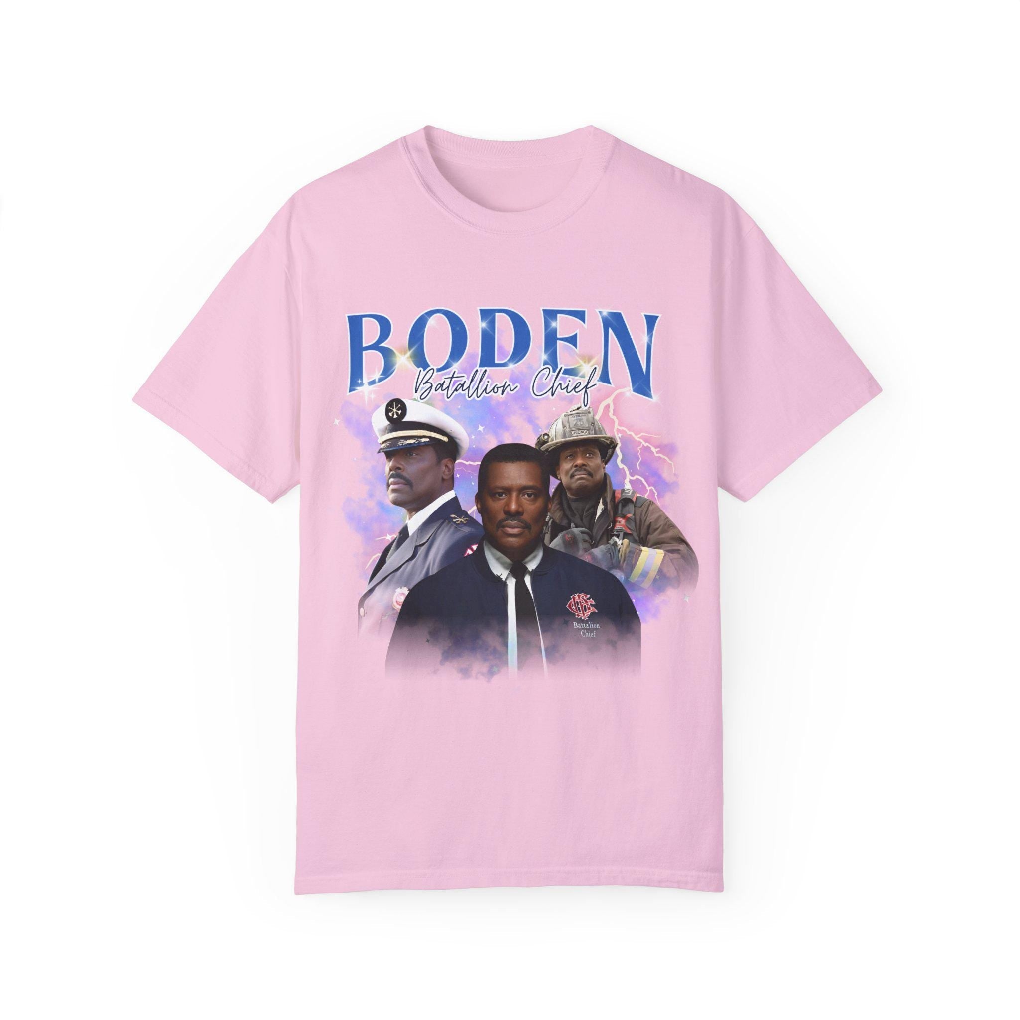 Chief Boden 90's Style T-Shirt | Chief Wallace Boden, Chicago Fire Tv Show, Chicago Fire Fan Shirt, Gift for Eamonn Walker Fan, Tv Series