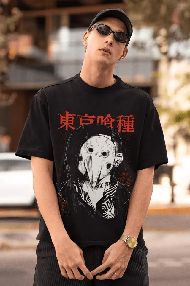Dark Urban Horror Unisex T-shirt, Japanese Anime Modern Tokyo Vibes,Uta Anime Vintage Special Unisex T-shirt, Anime Manga Shirt Manga Shirt