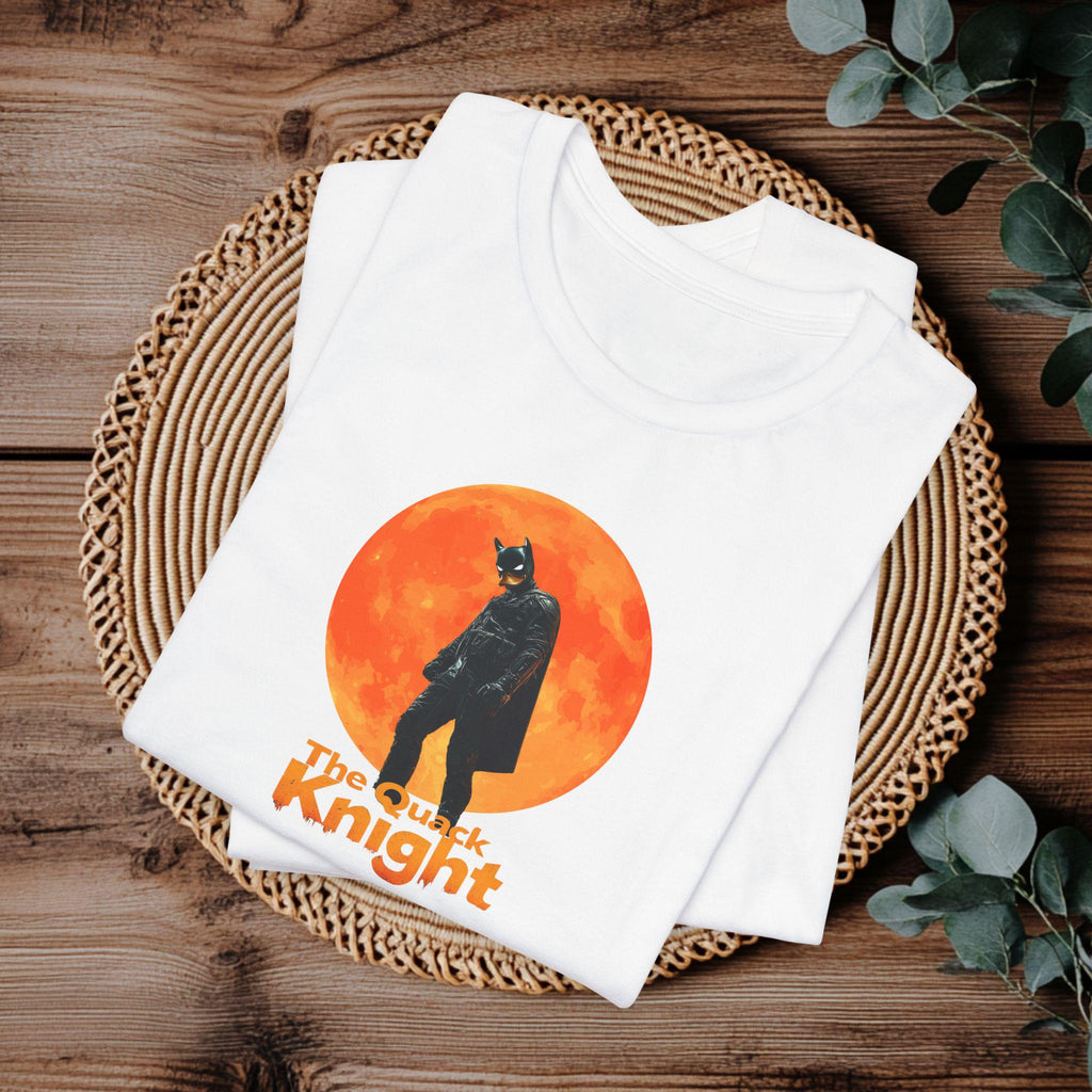 The Quack Knight Shirt | Funny Superhero Duck Tee | Funny Duck Hero Parody Shirt | Premium Soft Bella Canvas XS to 5XL