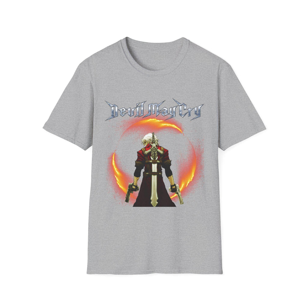 Devil May Cry Unisex T-Shirt, Dante Graphic Tee, Devil May Cry Dante Shirt, Video Game T-Shirt, Gamer Gift, Devil May Cry Fan Apparel