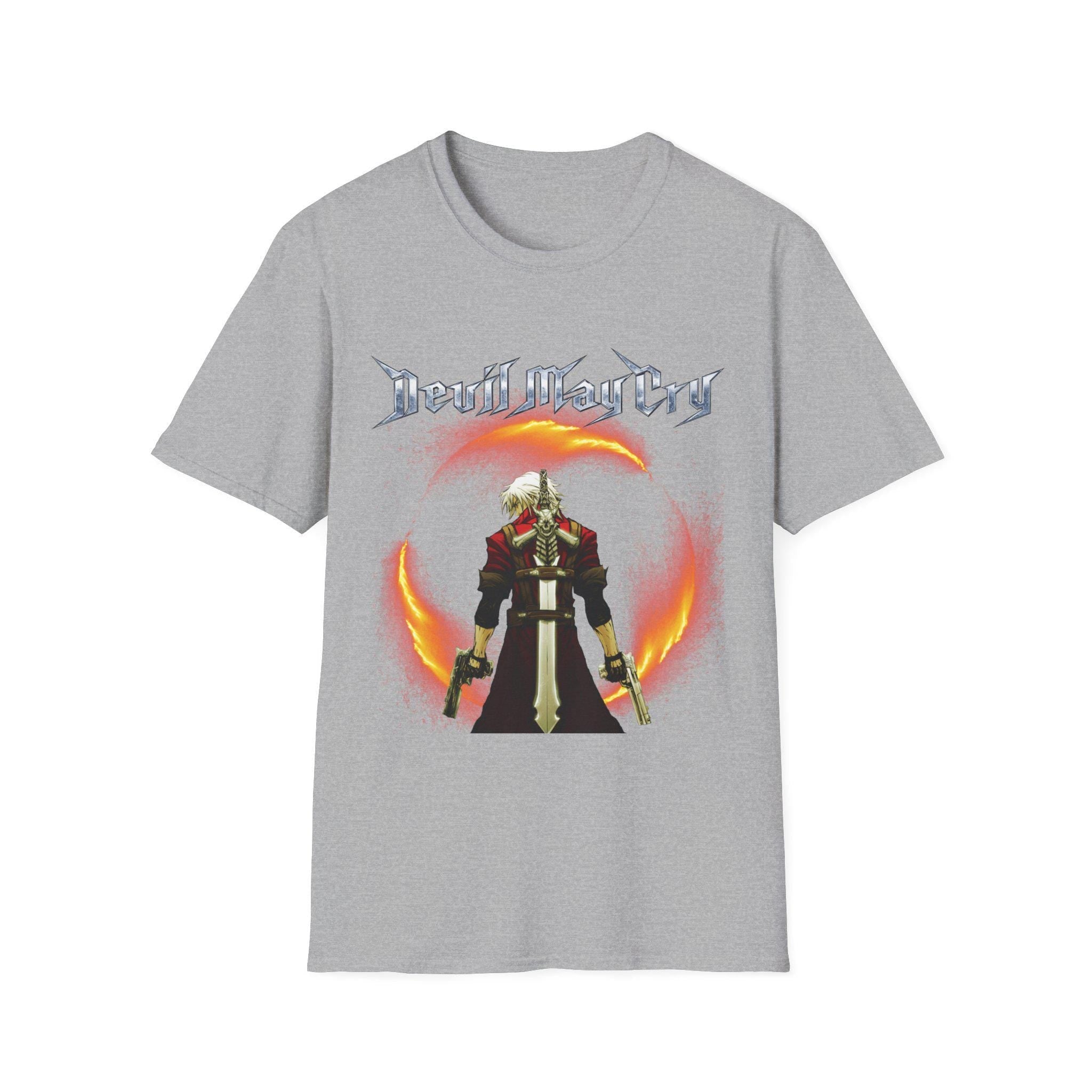 Devil May Cry Unisex T-Shirt, Dante Graphic Tee, Devil May Cry Dante Shirt, Video Game T-Shirt, Gamer Gift, Devil May Cry Fan Apparel