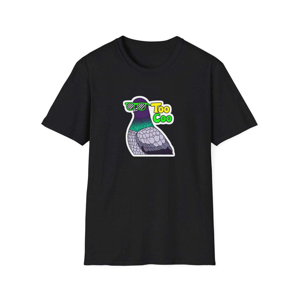 Pigeon shirt, Pigeon Unisex Softstyle T-Shirt, Bird Lover Tee, Nature Graphic Top, Animal Print Shirt, Wildlife Clothing