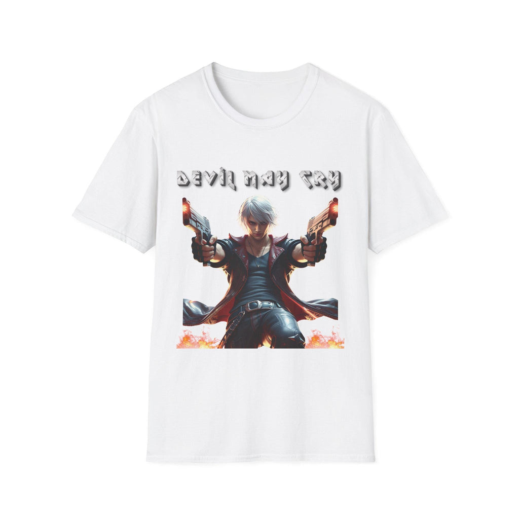 Devil May Cry Dante Karakteri T-Shirt - Cool Gothic Devil Gamer Tee, Unisex Graphic Shirt, Video Game Fan Top, devil may cry t-shirt