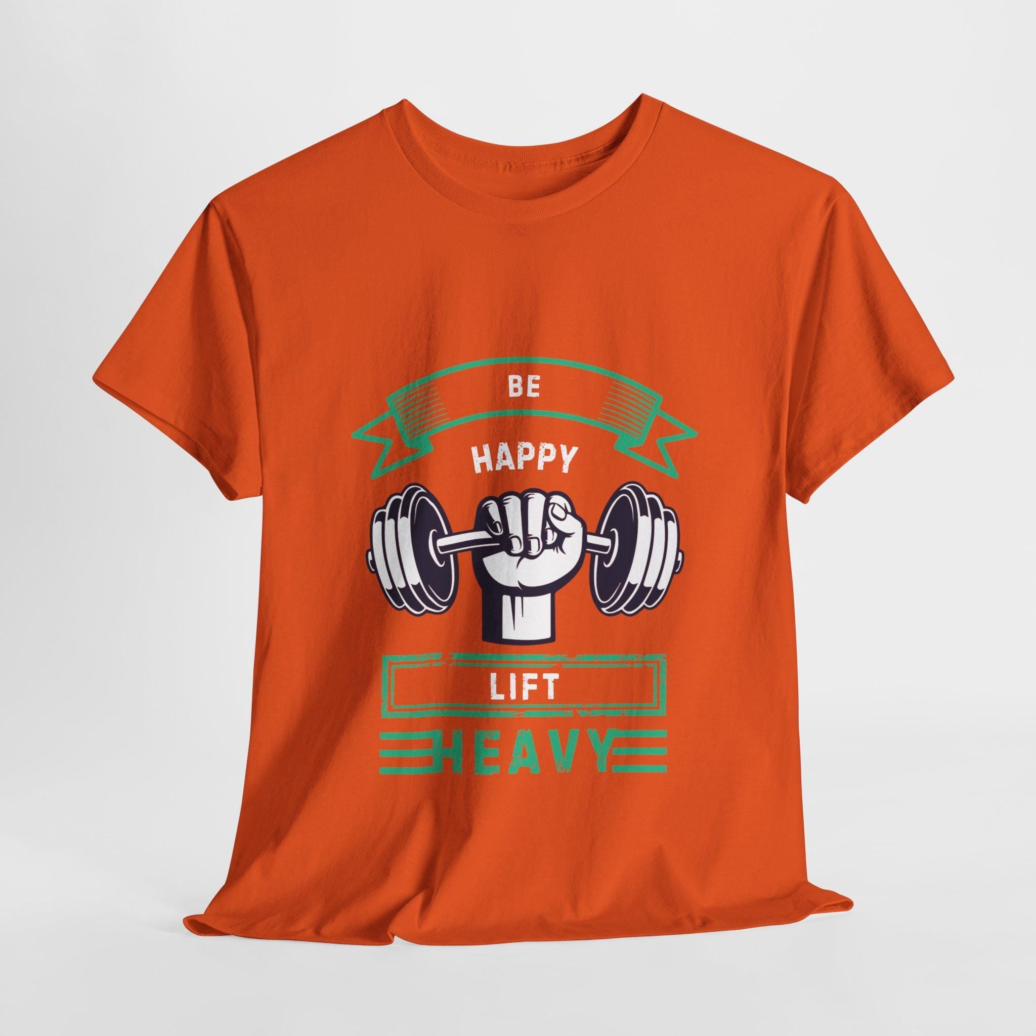 Bodybuilding Shirt - heavy cotton fabric, gym t, lift heavy pray hard, custom workout bands, Muscle Building Clothing