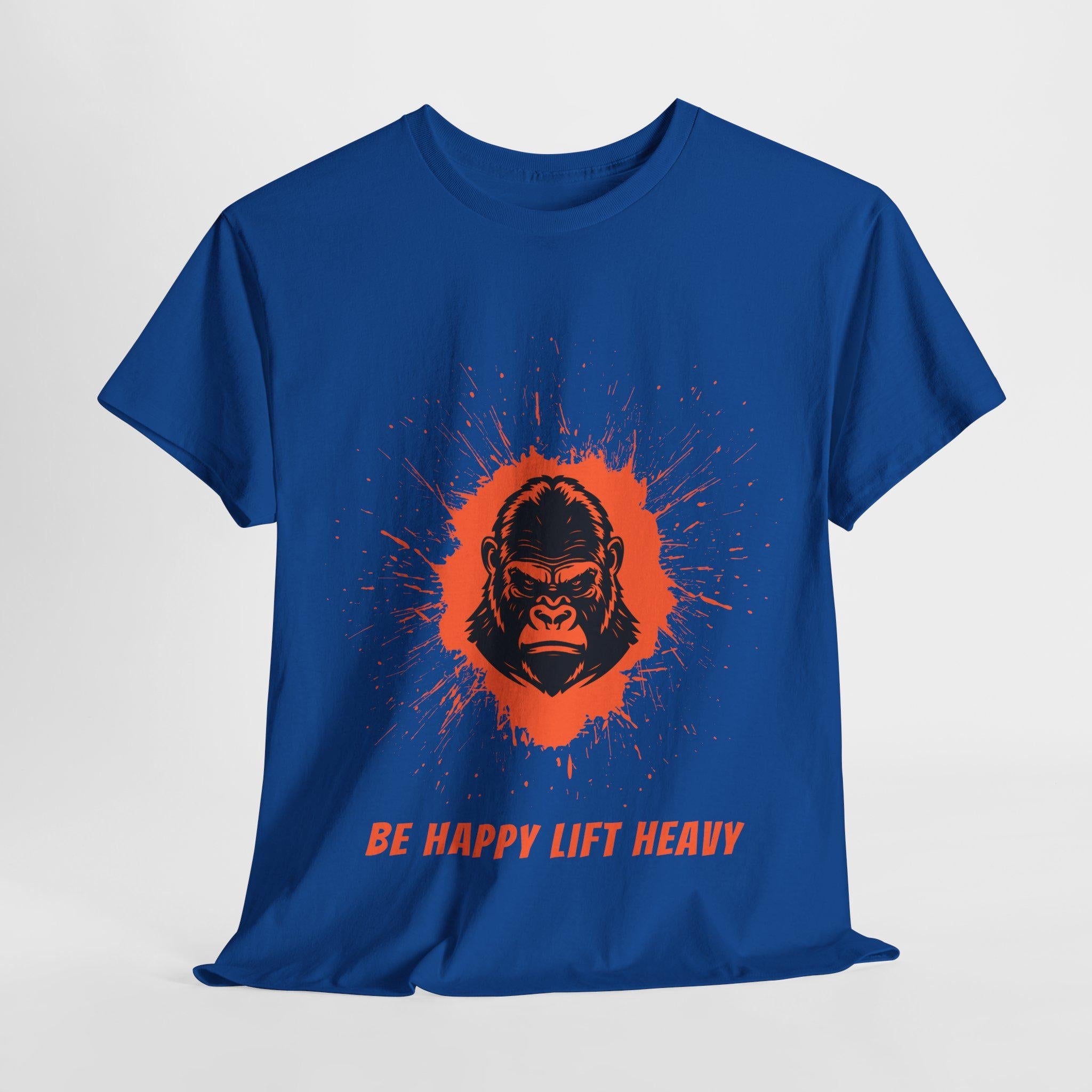 Gym T-Shirt- Bodybuilding Shirt, Unisex Heavy Cotton, Fitness Top Apparel, Muscle Building Clothing